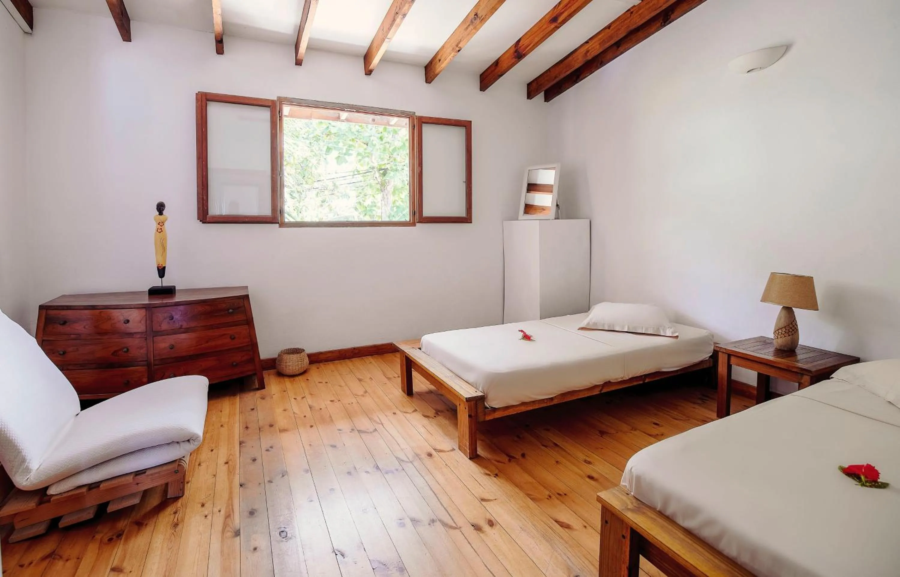Bed in Clef des Iles
