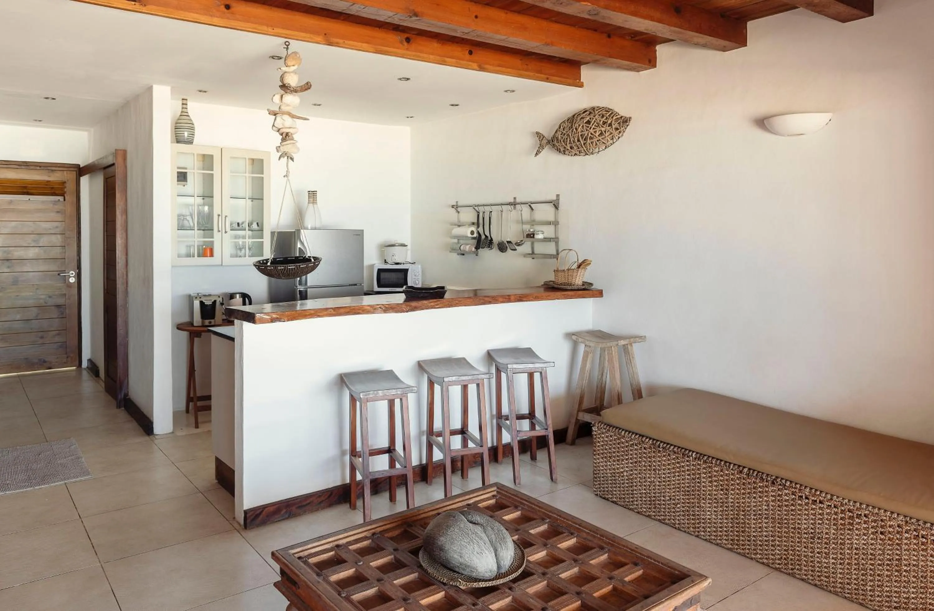 Living room in Clef des Iles