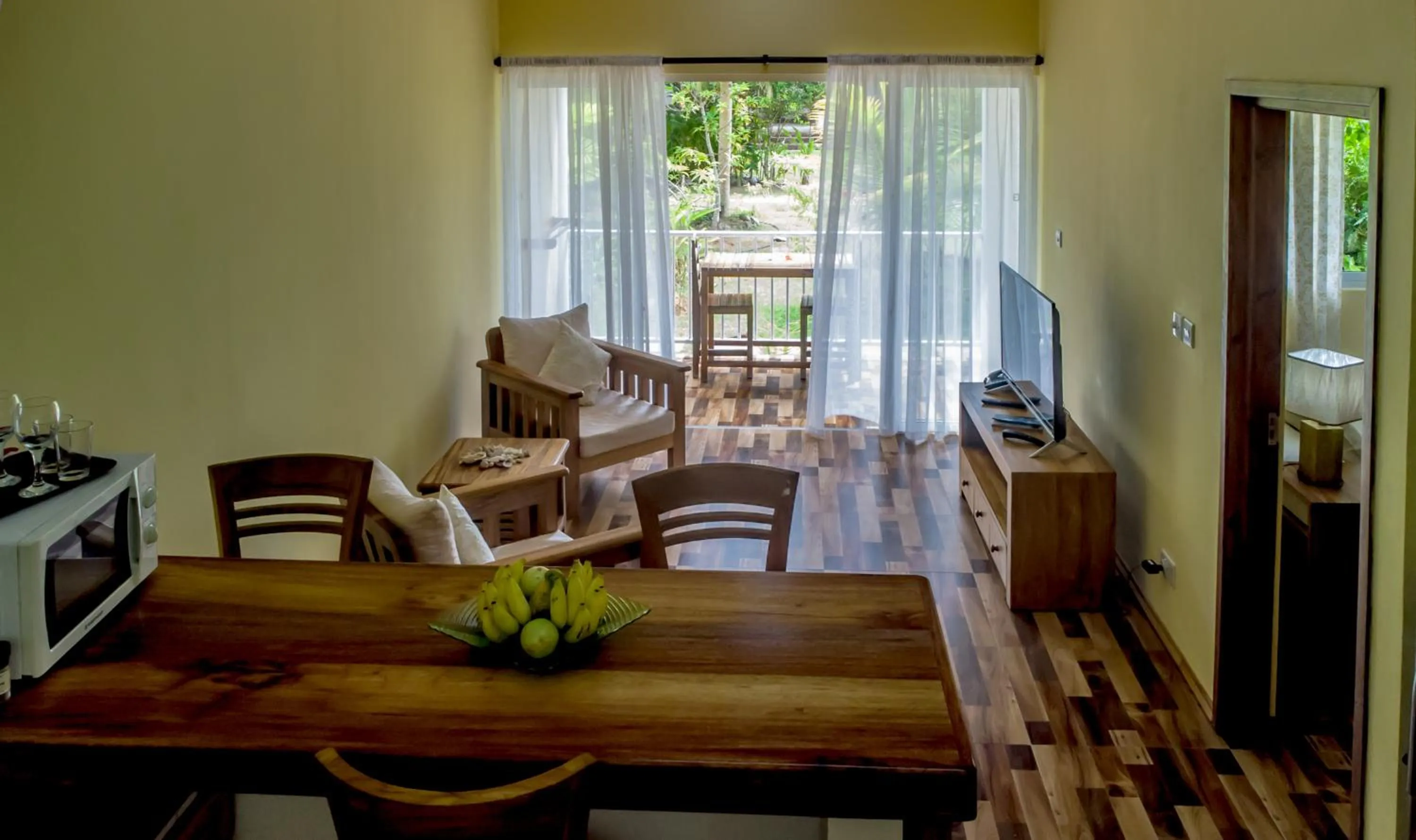 Living room in Villa Rafia