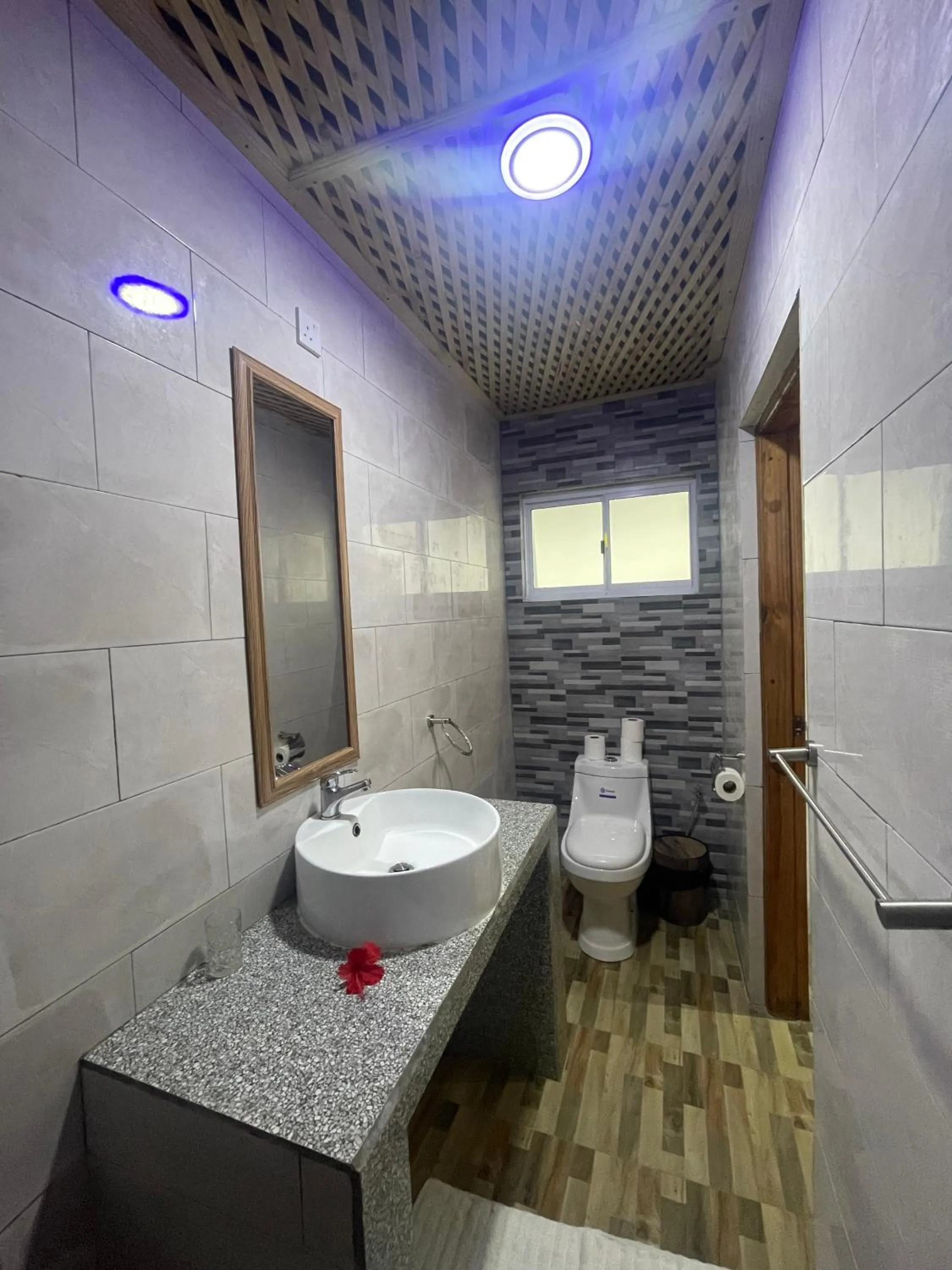 Shower in Villa Rafia