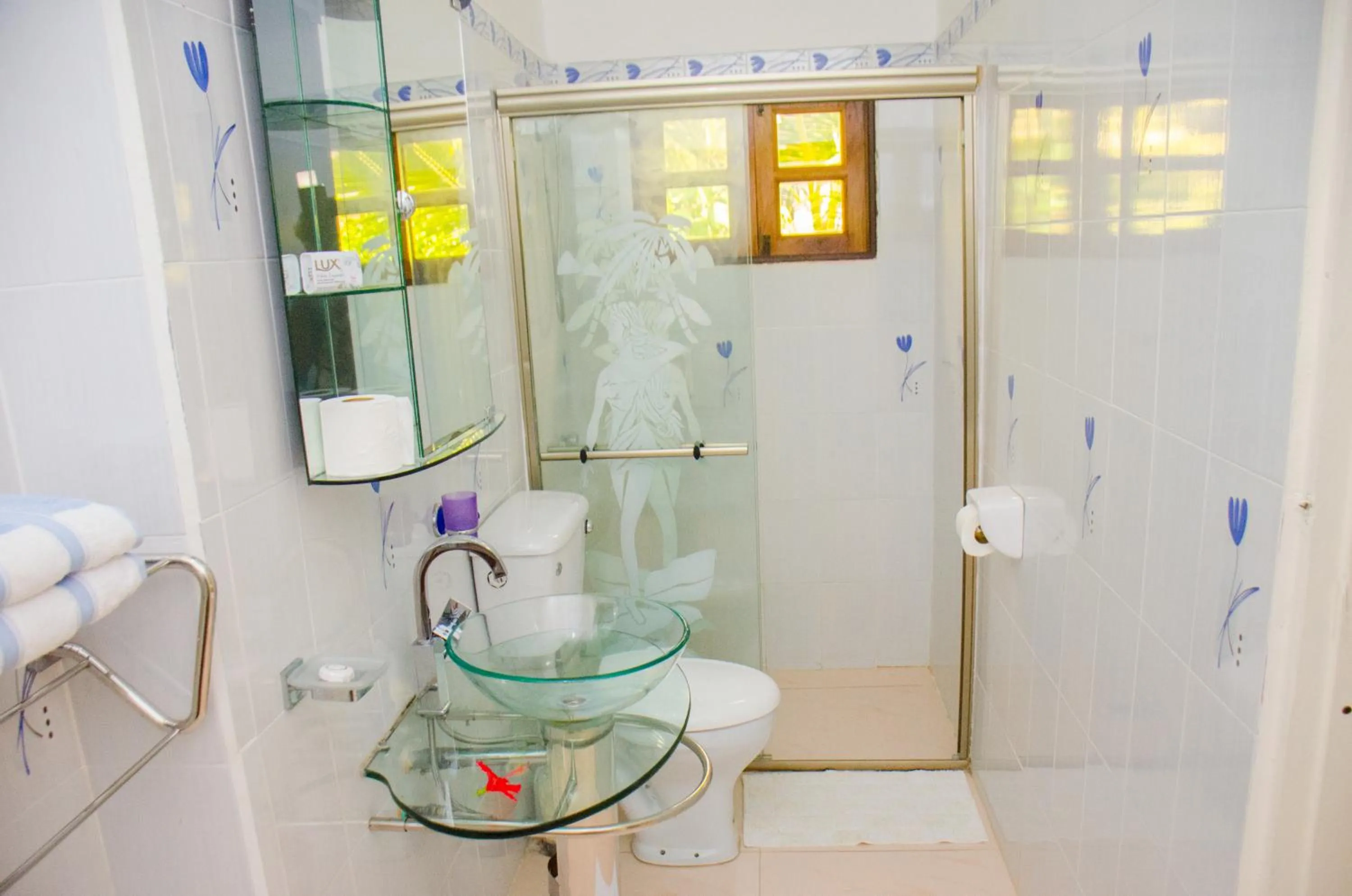Shower in Villa Rafia