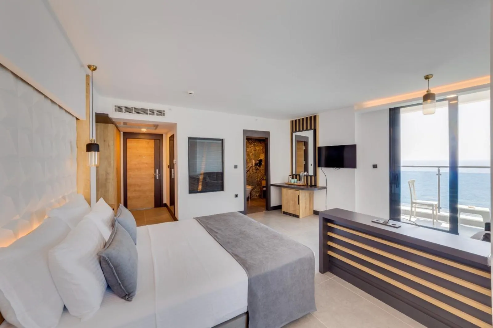 Bed in Signature Blue Resort Kuşadası