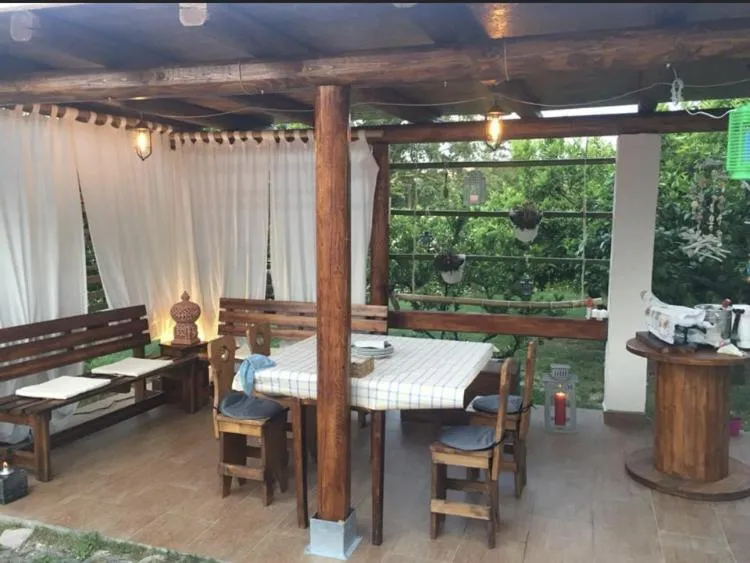 Patio in il Riccio B&B