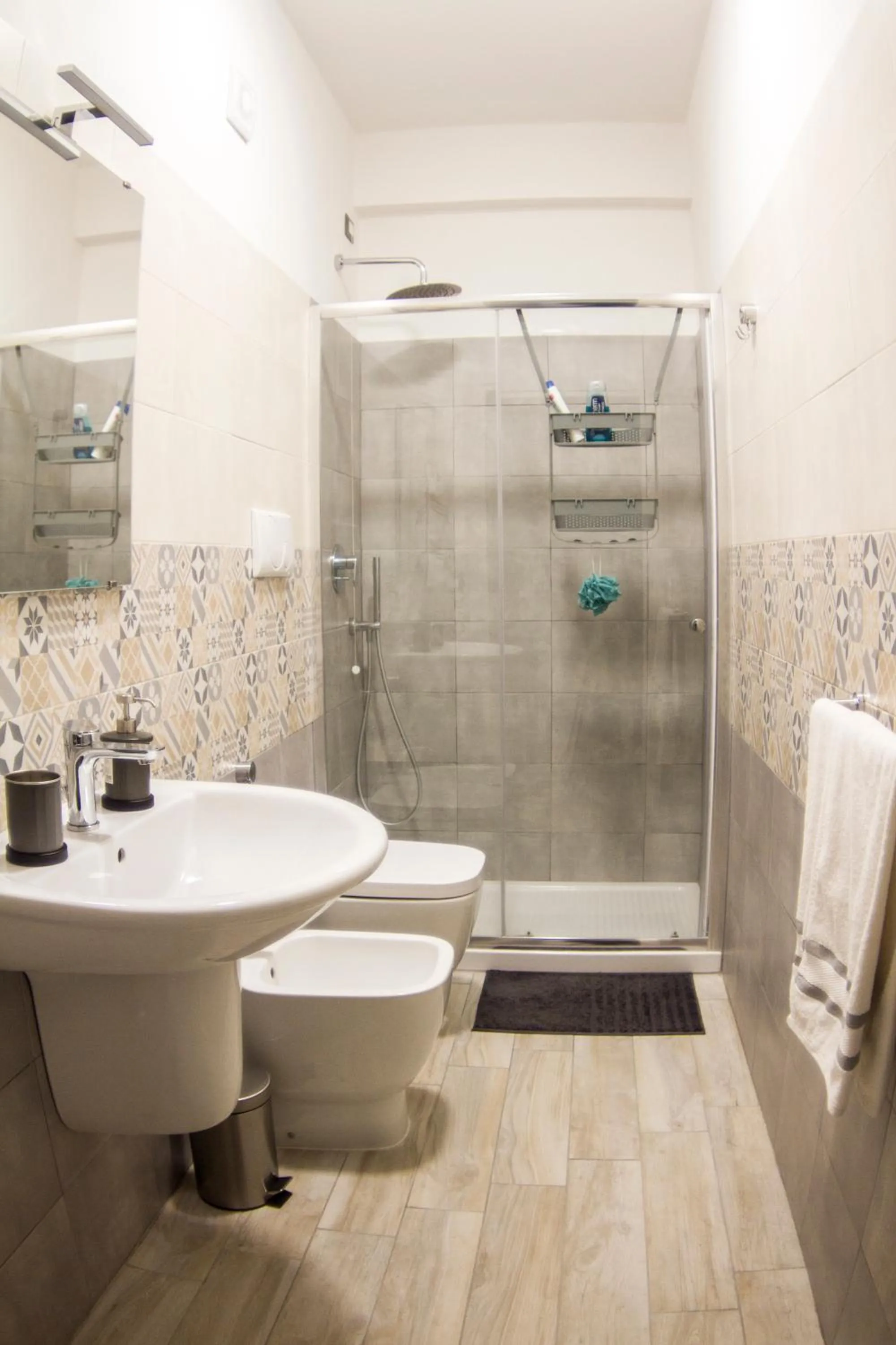 Bathroom in il Riccio B&B