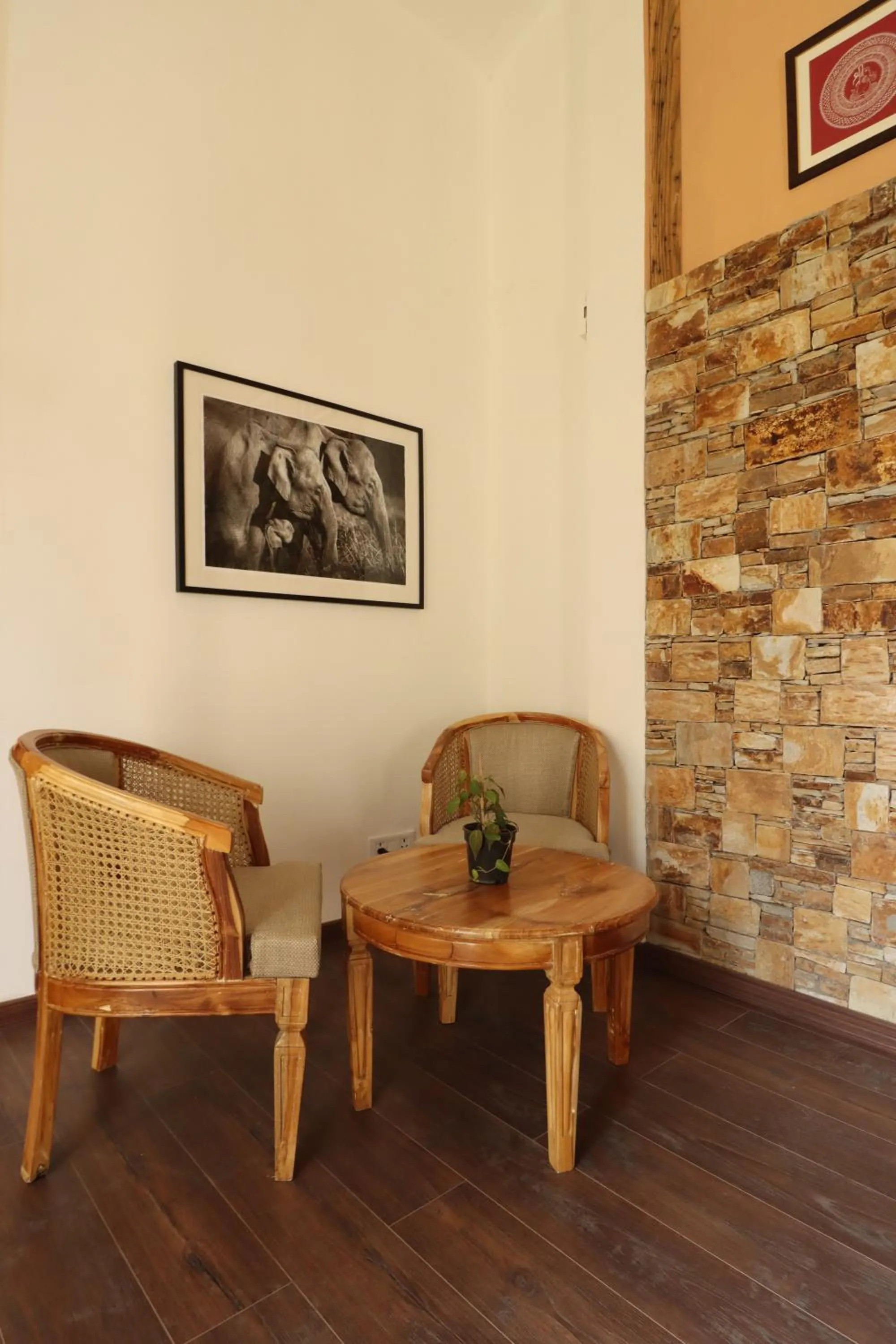 Seating area in Tree of Life Vanvilas Riveredge Corbett