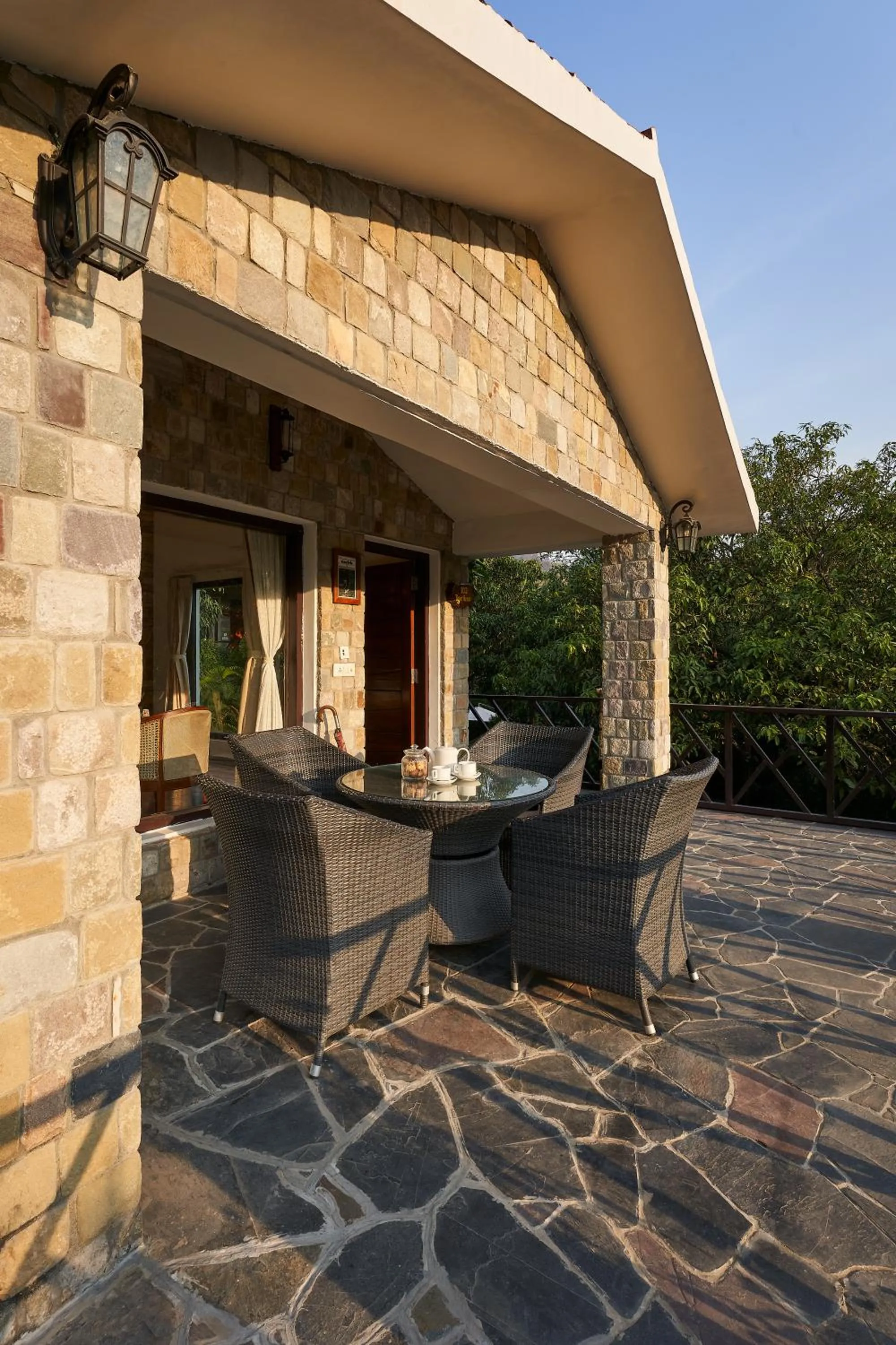 Seating area in Tree of Life Vanvilas Riveredge Corbett