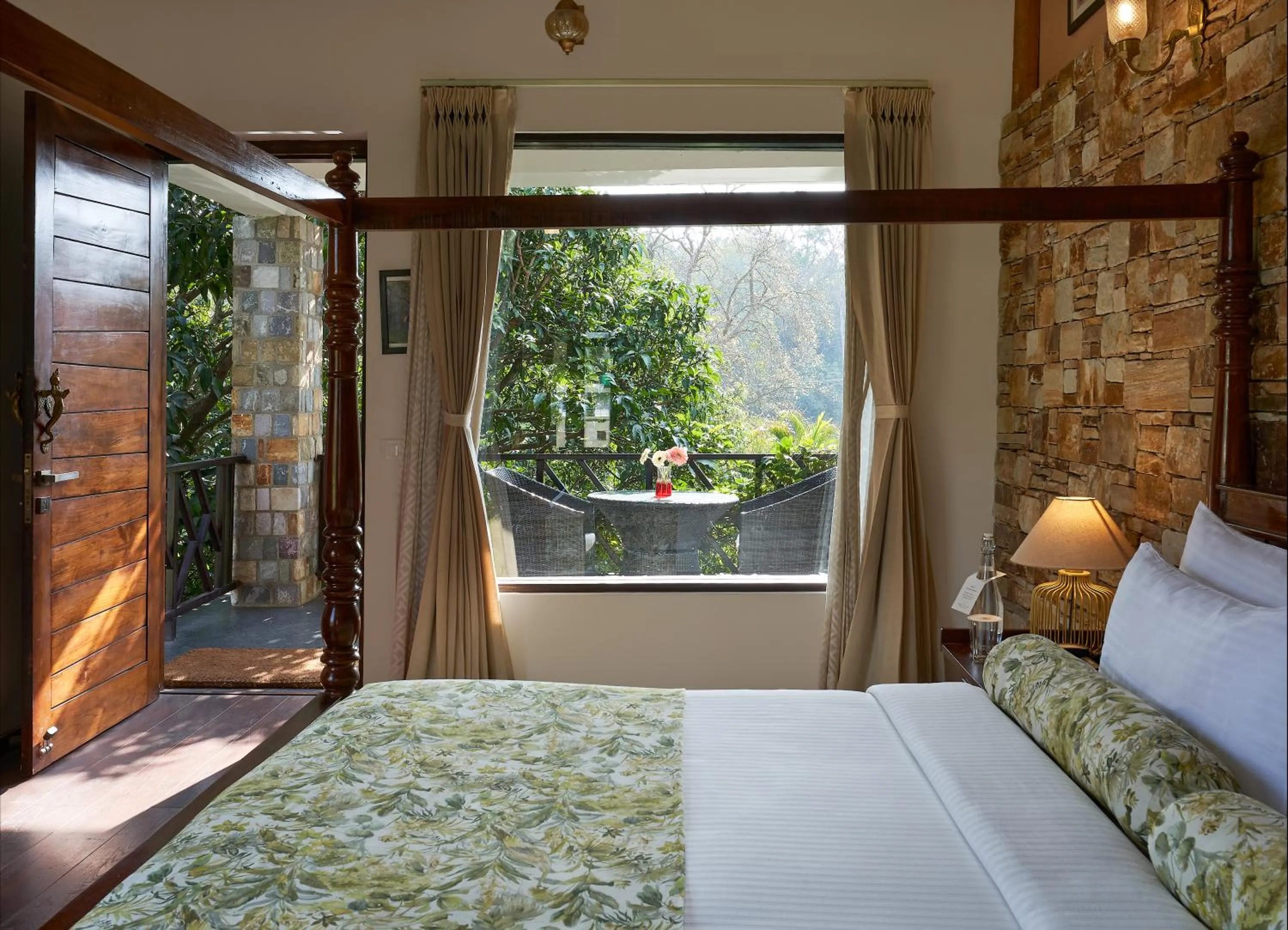 Bedroom, Bed in Tree of Life Vanvilas Riveredge Corbett