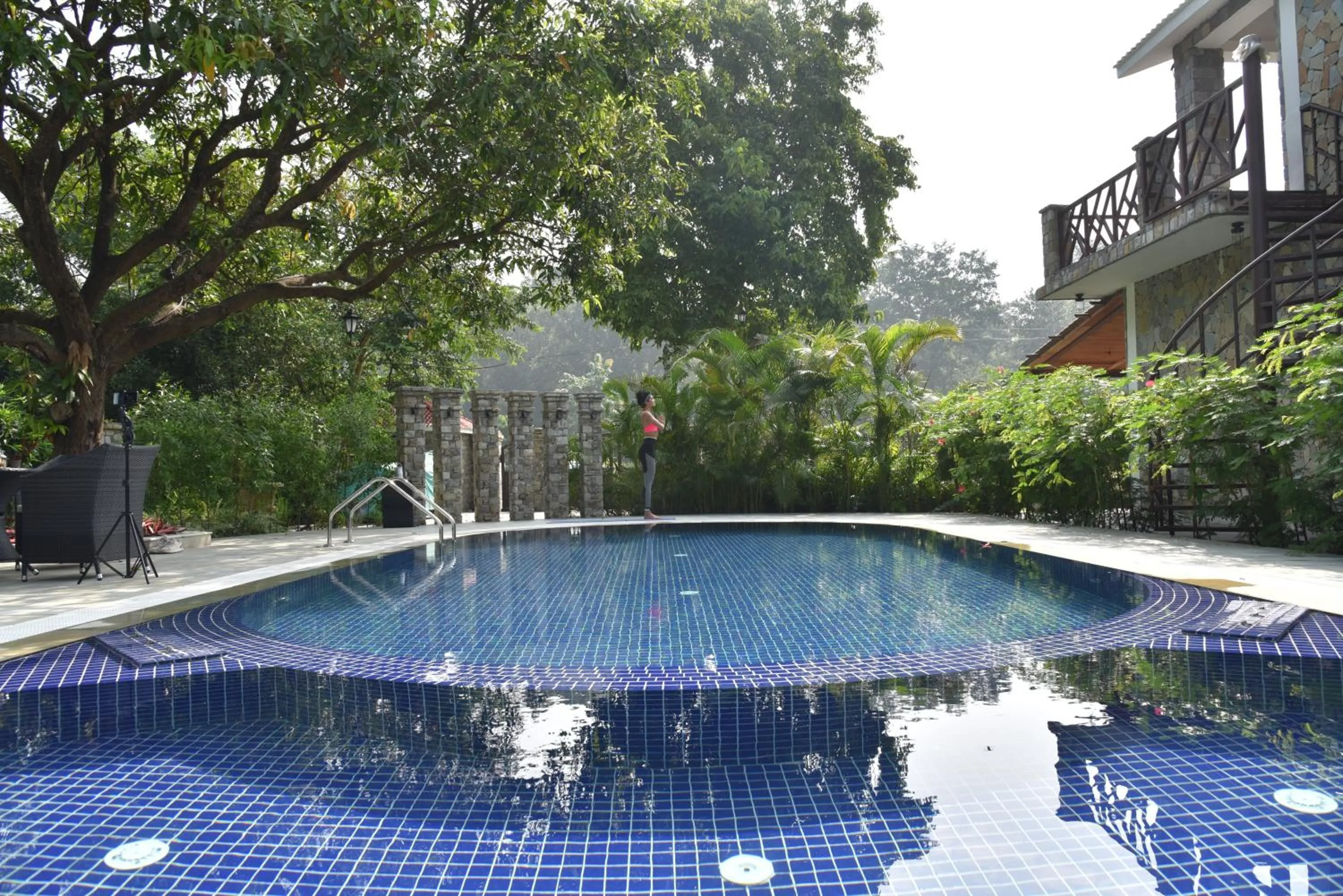 Swimming pool in Tree of Life Vanvilas Riveredge Corbett