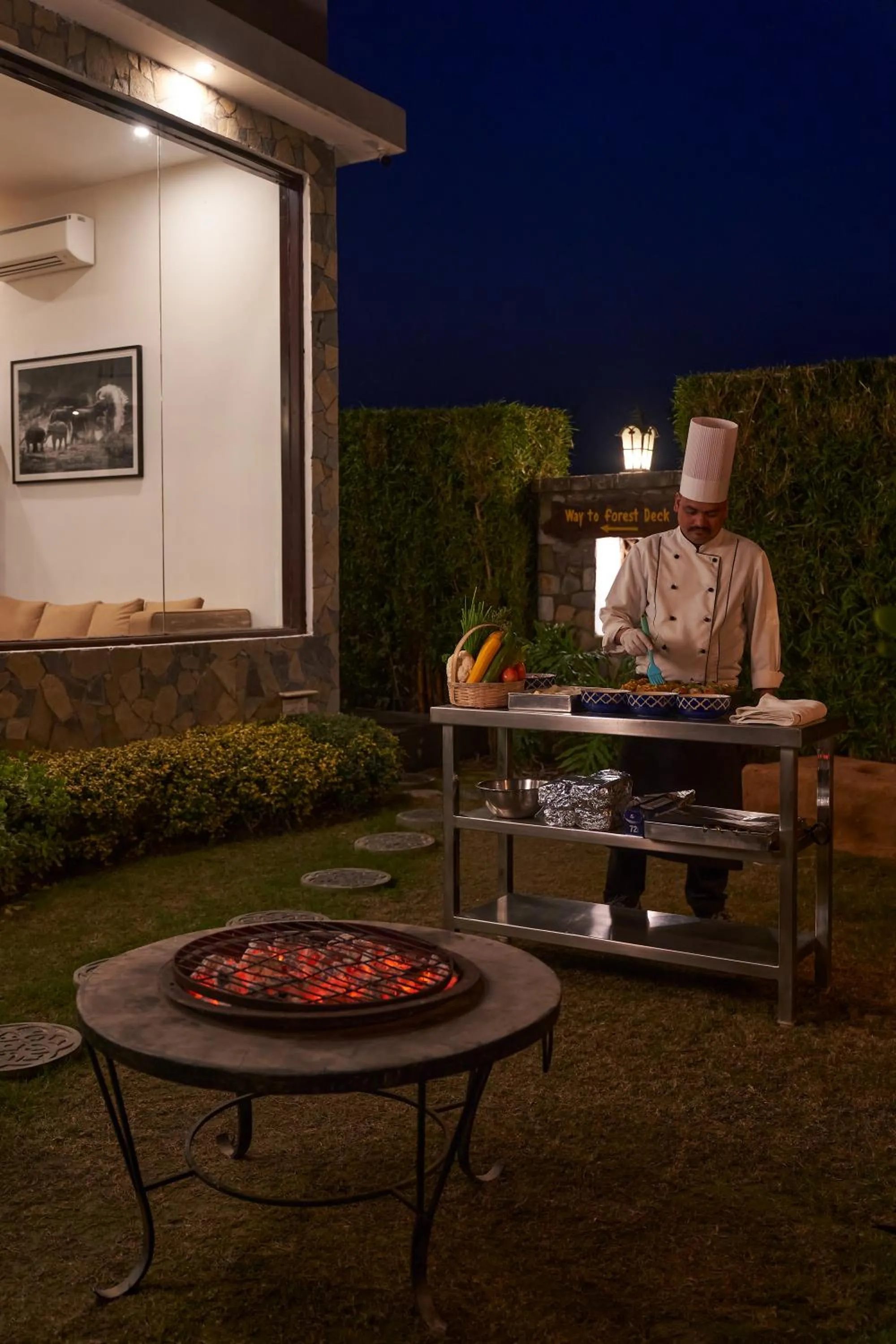 BBQ facilities in Tree of Life Vanvilas Riveredge Corbett