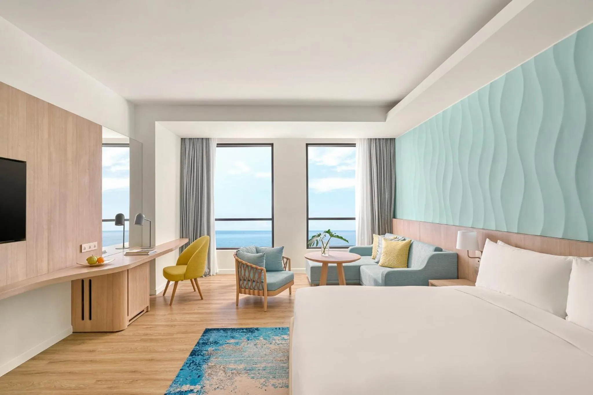 Photo of the whole room, Bed in Holiday Inn Resort Ho Tram Beach by IHG