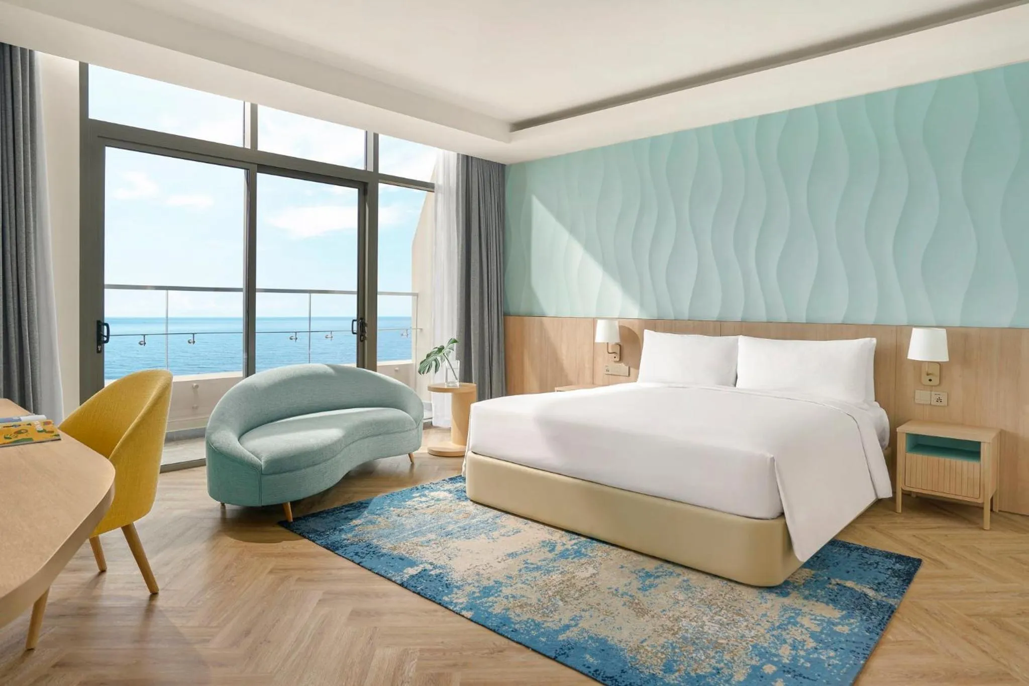 Bedroom, Bed in Holiday Inn Resort Ho Tram Beach by IHG