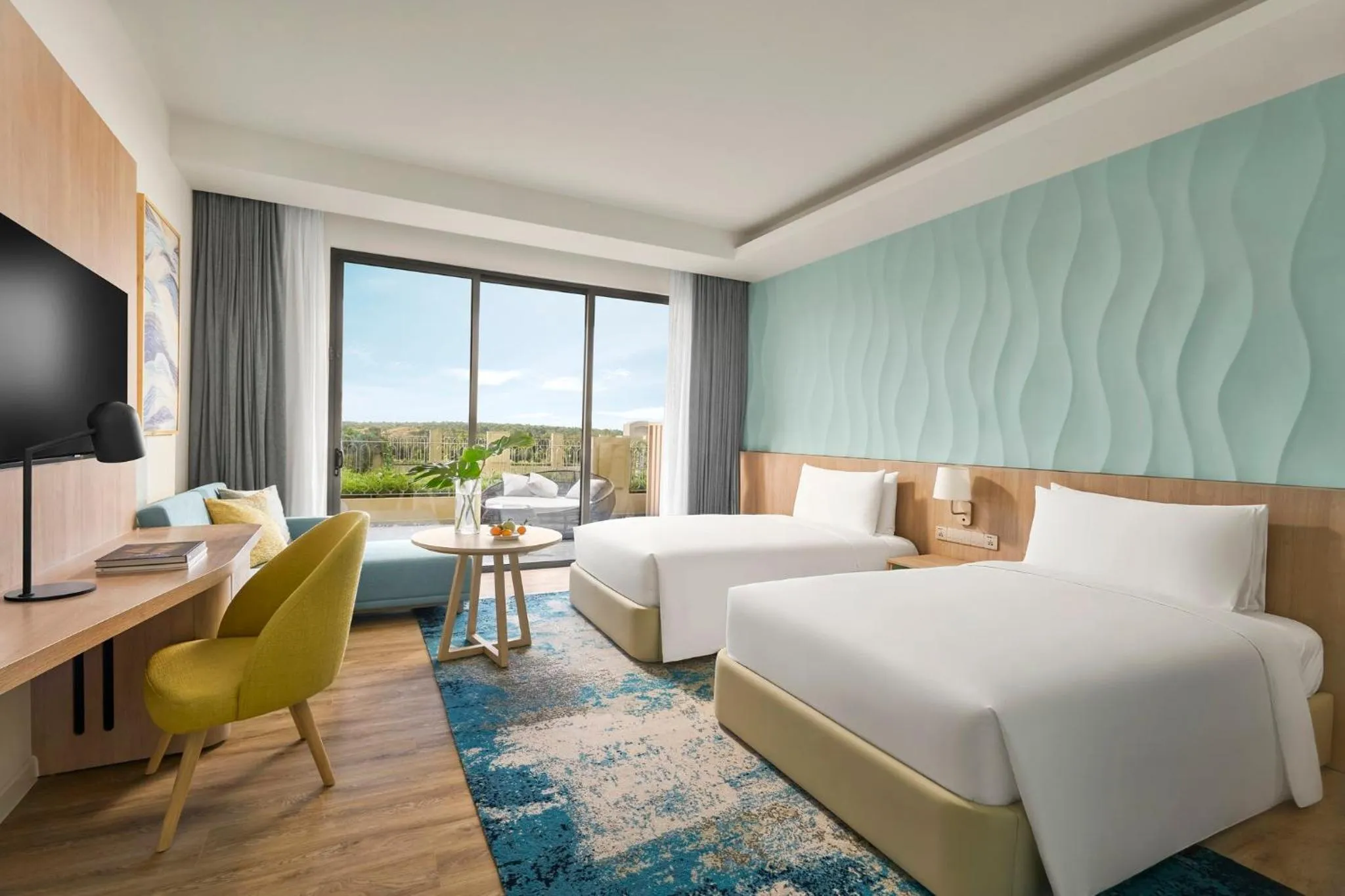 Photo of the whole room, Bed in Holiday Inn Resort Ho Tram Beach by IHG