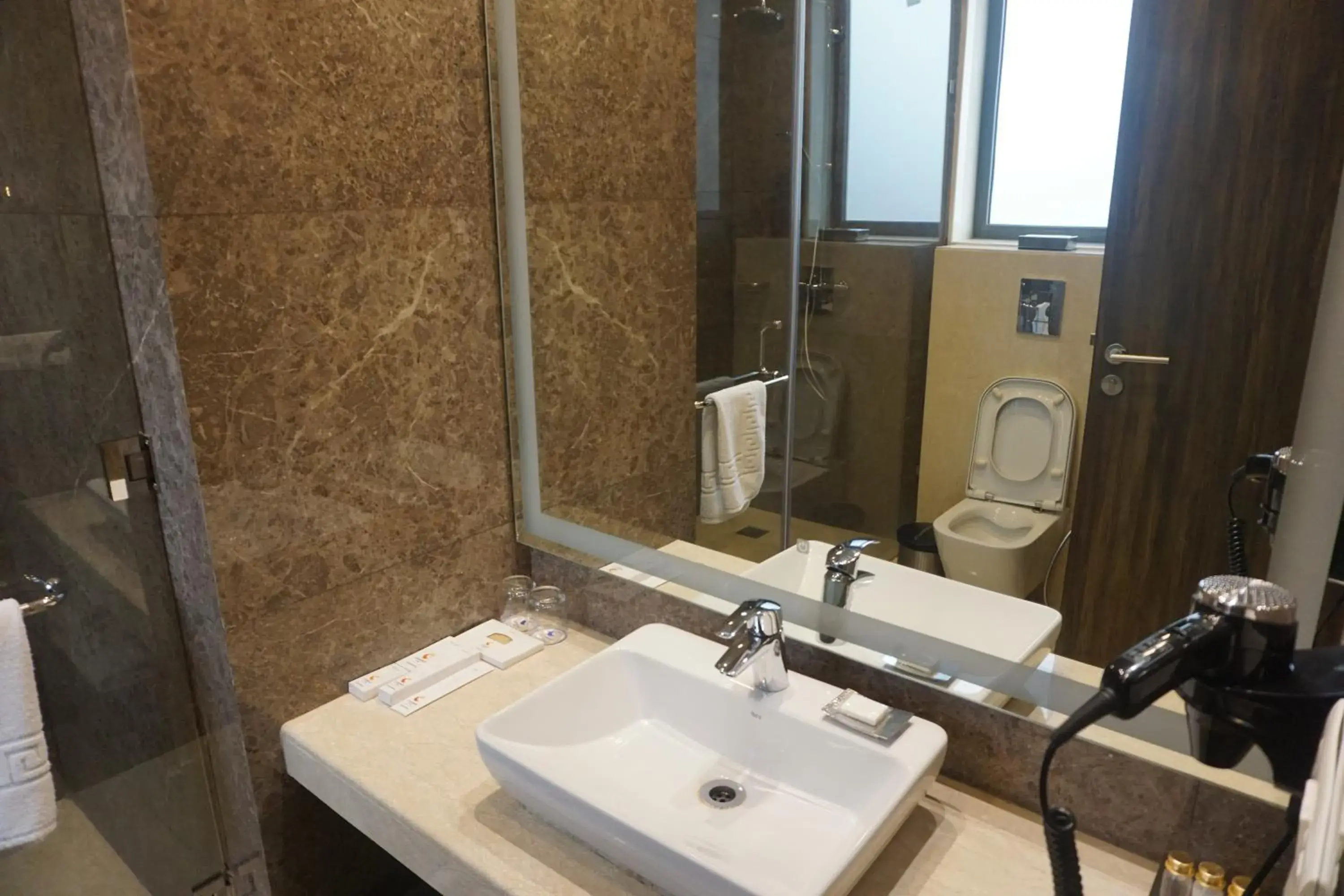 Shower, Bathroom in Comfort Inn Dhaliwals, Gurgaon