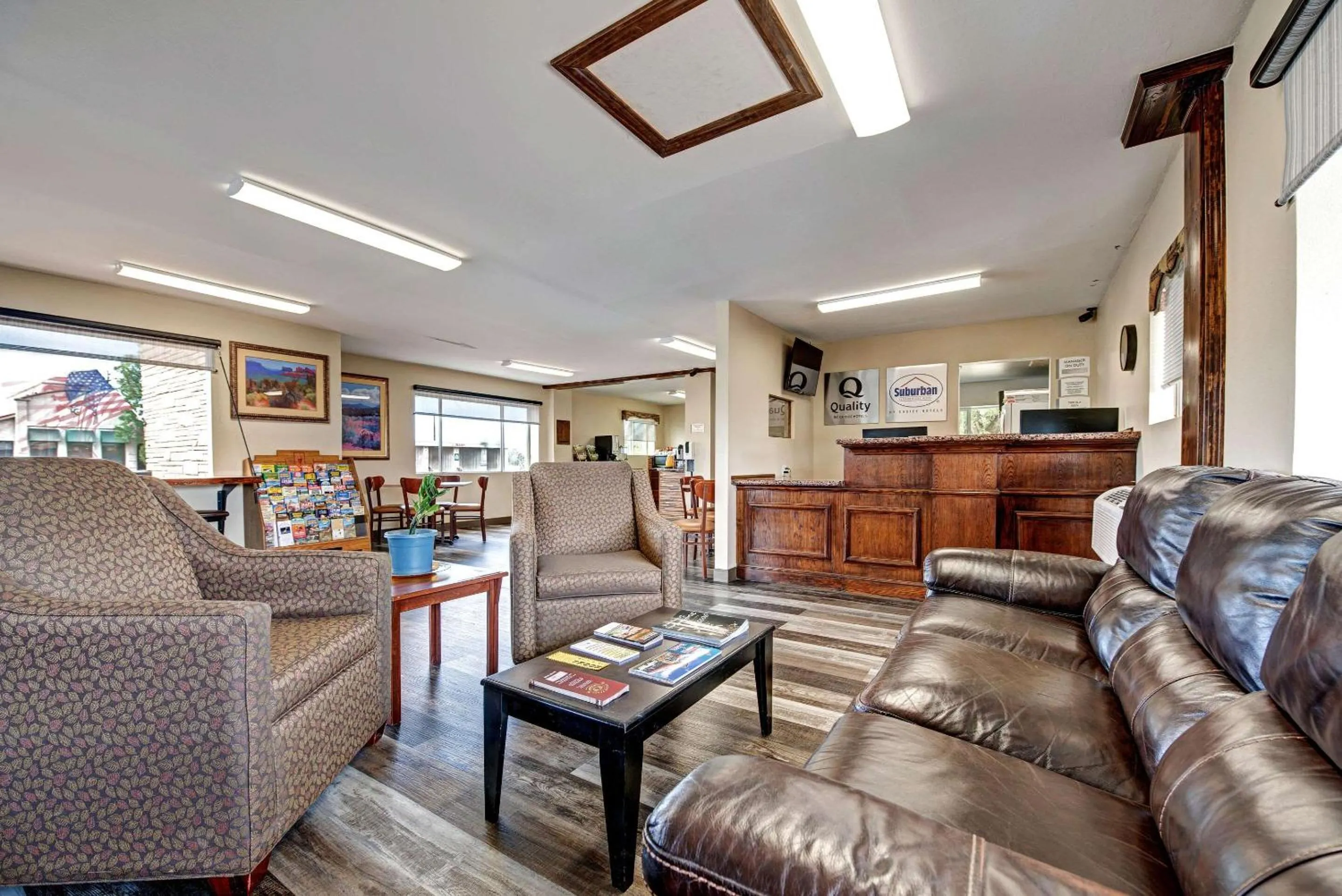 Lobby or reception in Quality Inn near Mesa Verde