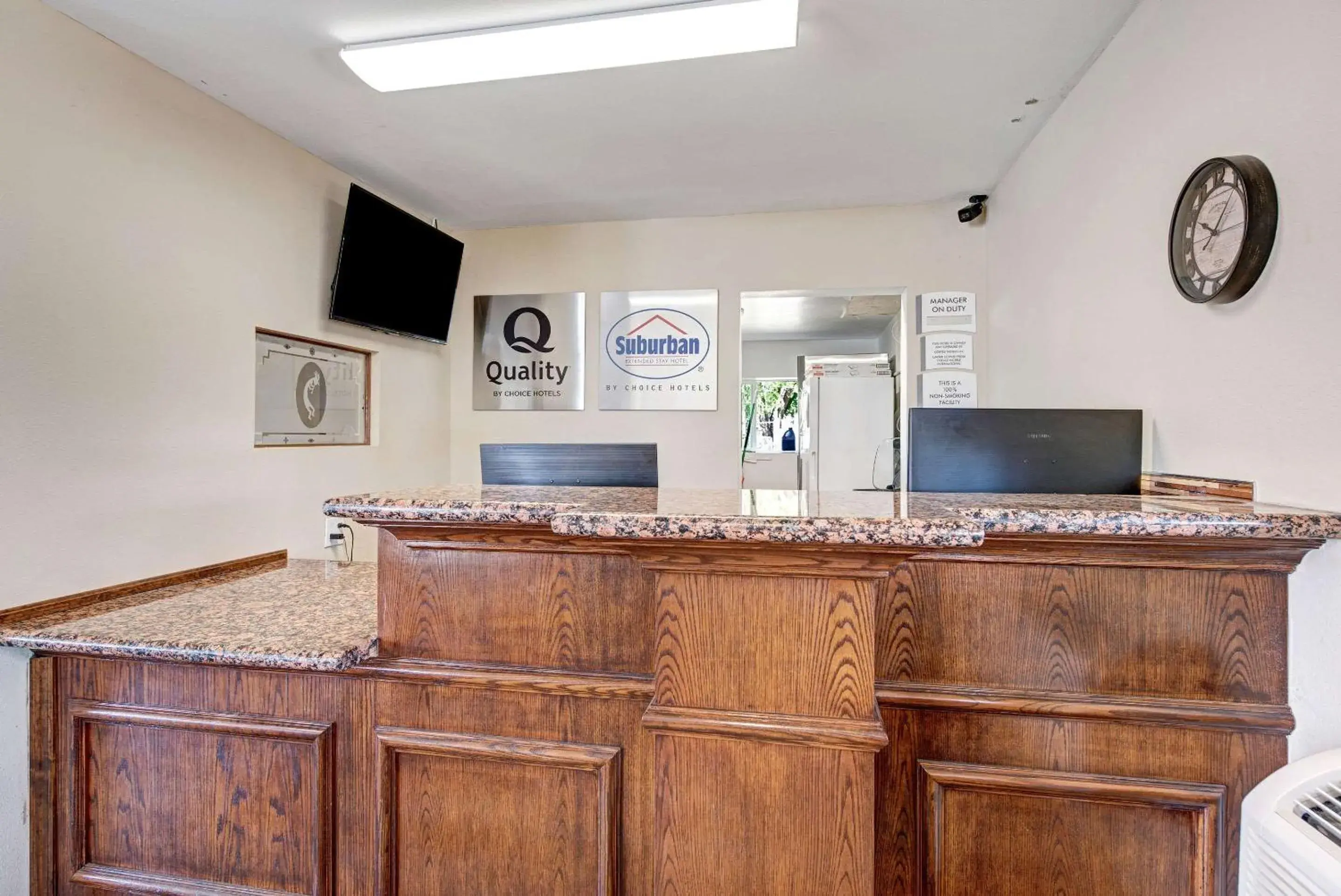 Lobby or reception in Quality Inn near Mesa Verde Lobby or reception in Quality Inn near Mesa Verde