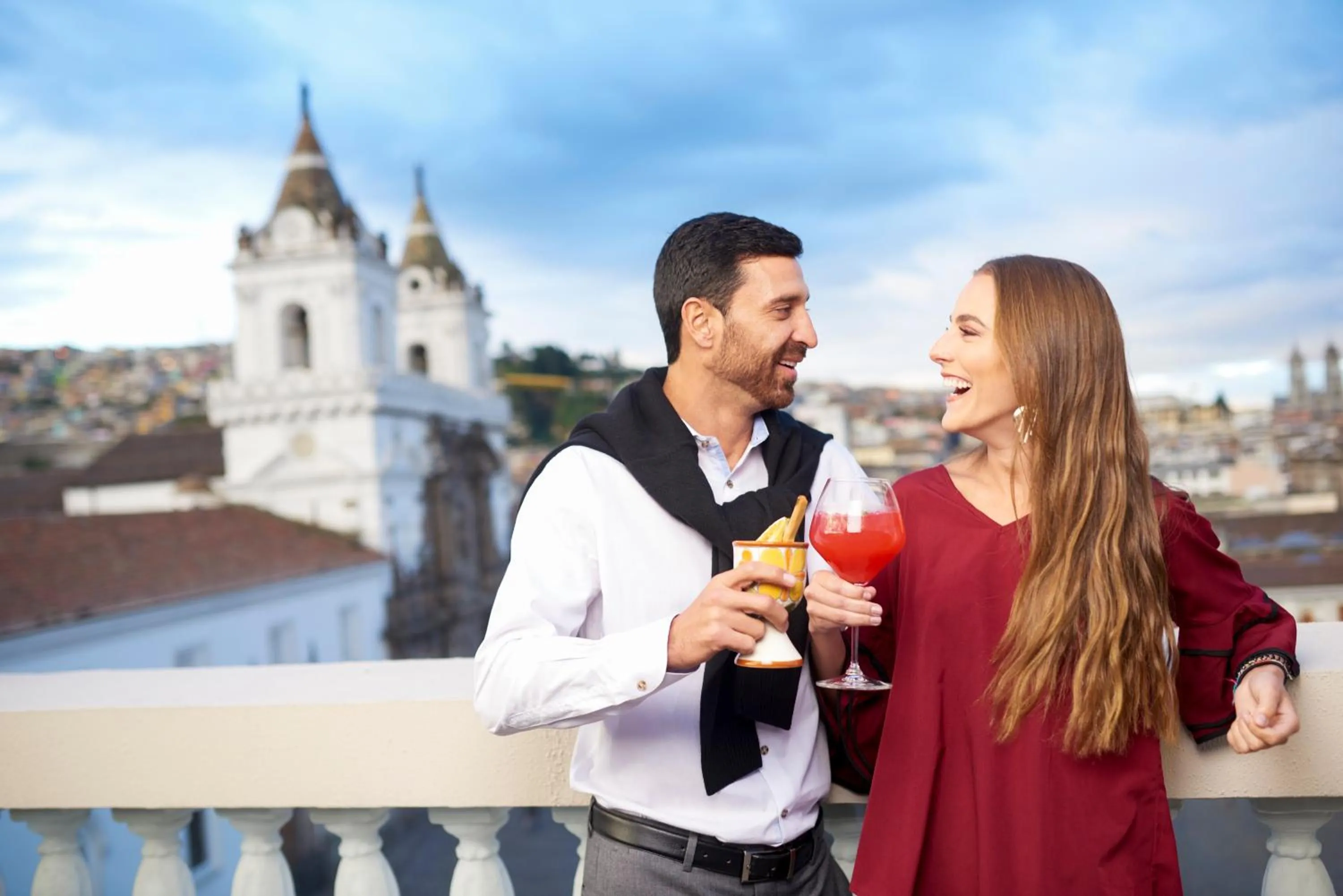 Balcony/Terrace in Hotel Casa Gangotena
