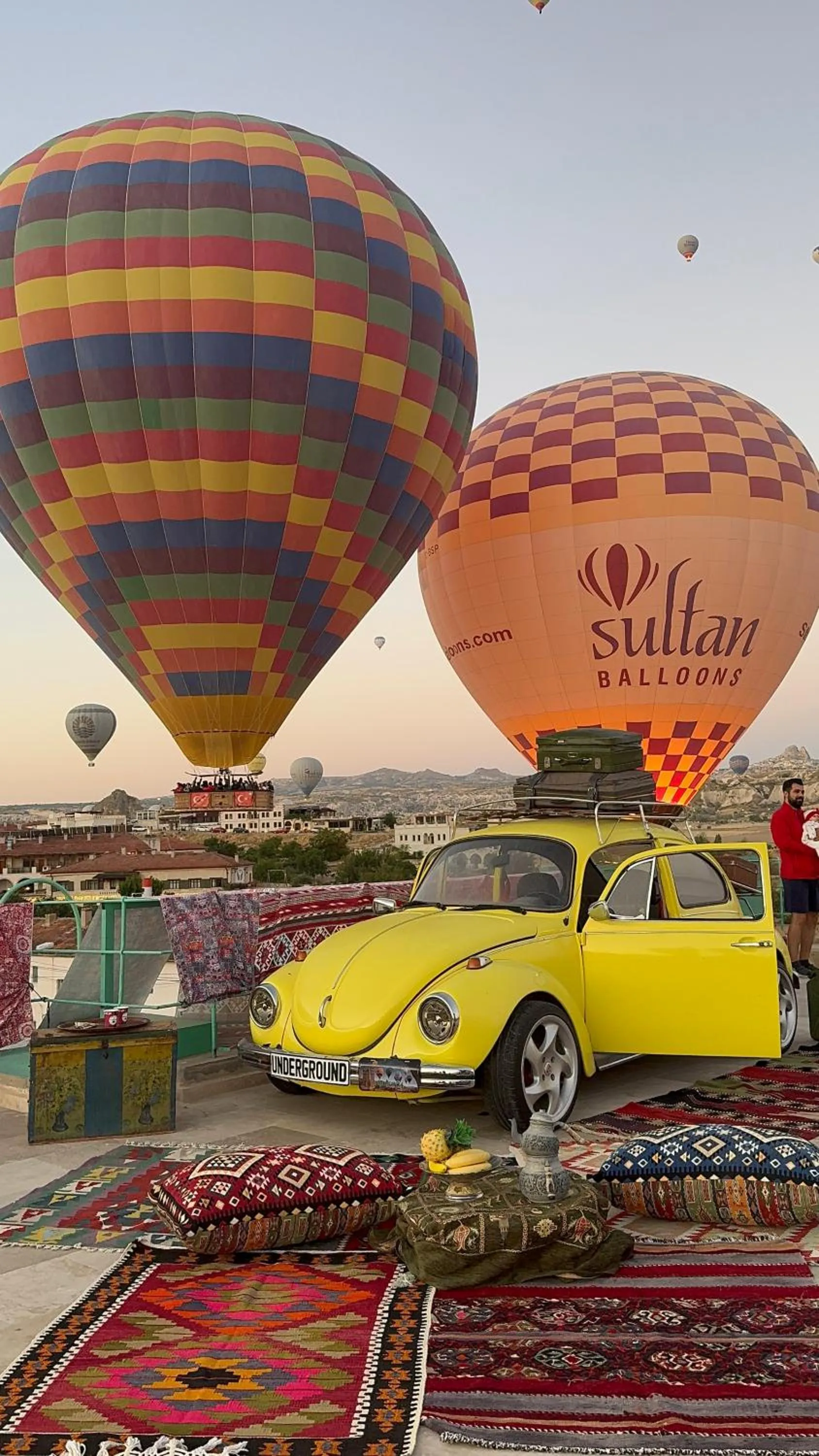 Balcony/Terrace in Underground Cave Suites Hotel