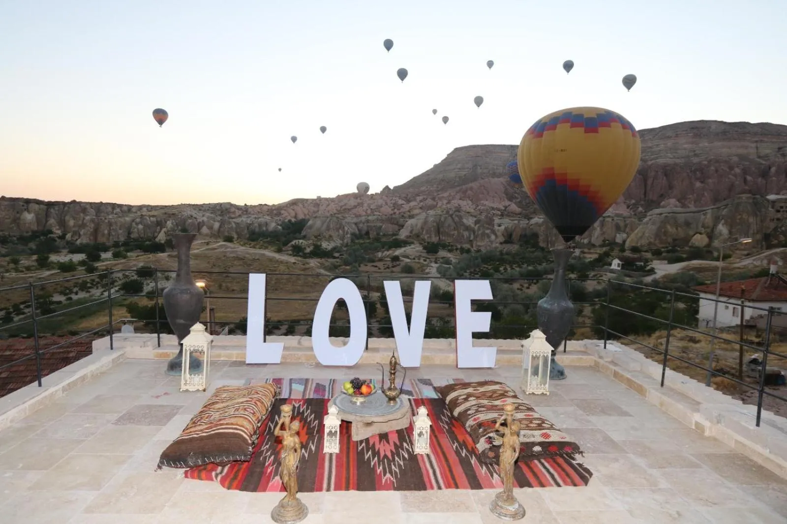 Property building in Underground Cave Suites Hotel