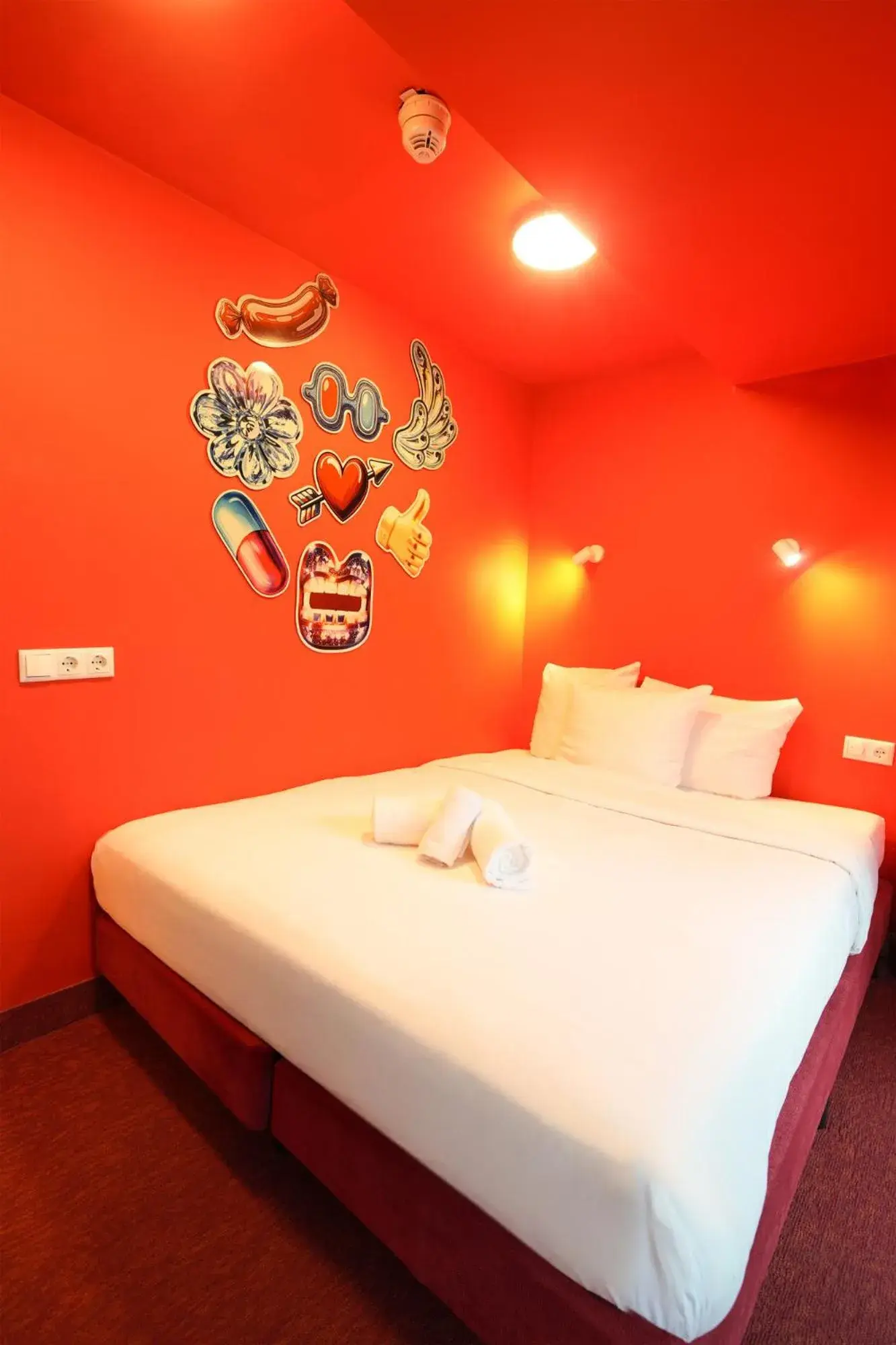 Bedroom, Bed in Hotel Not Hotel Rotterdam Bedroom, Bed in Hotel Not Hotel Rotterdam