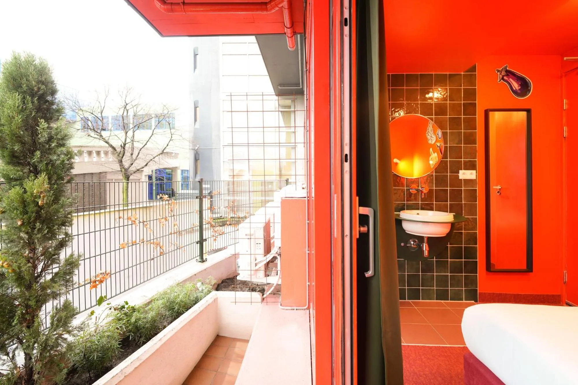 Balcony/Terrace in Hotel Not Hotel Rotterdam