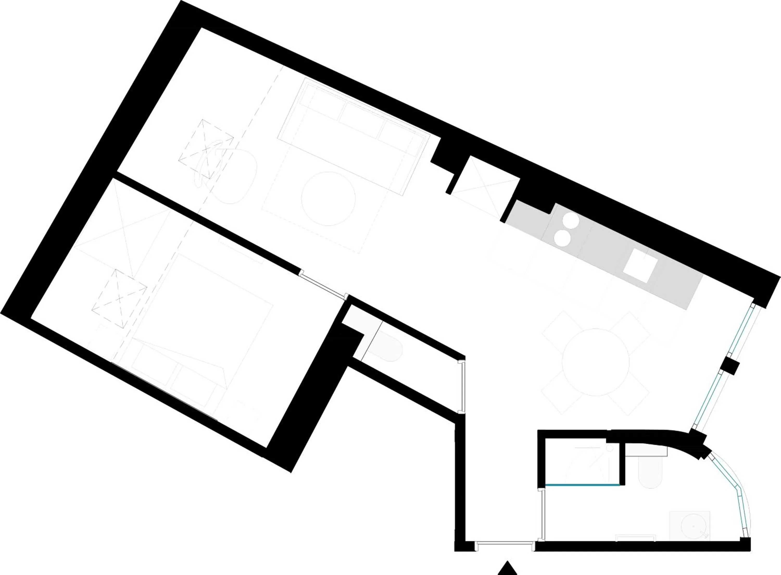 Floor plan in My Maison In Paris - Louvre