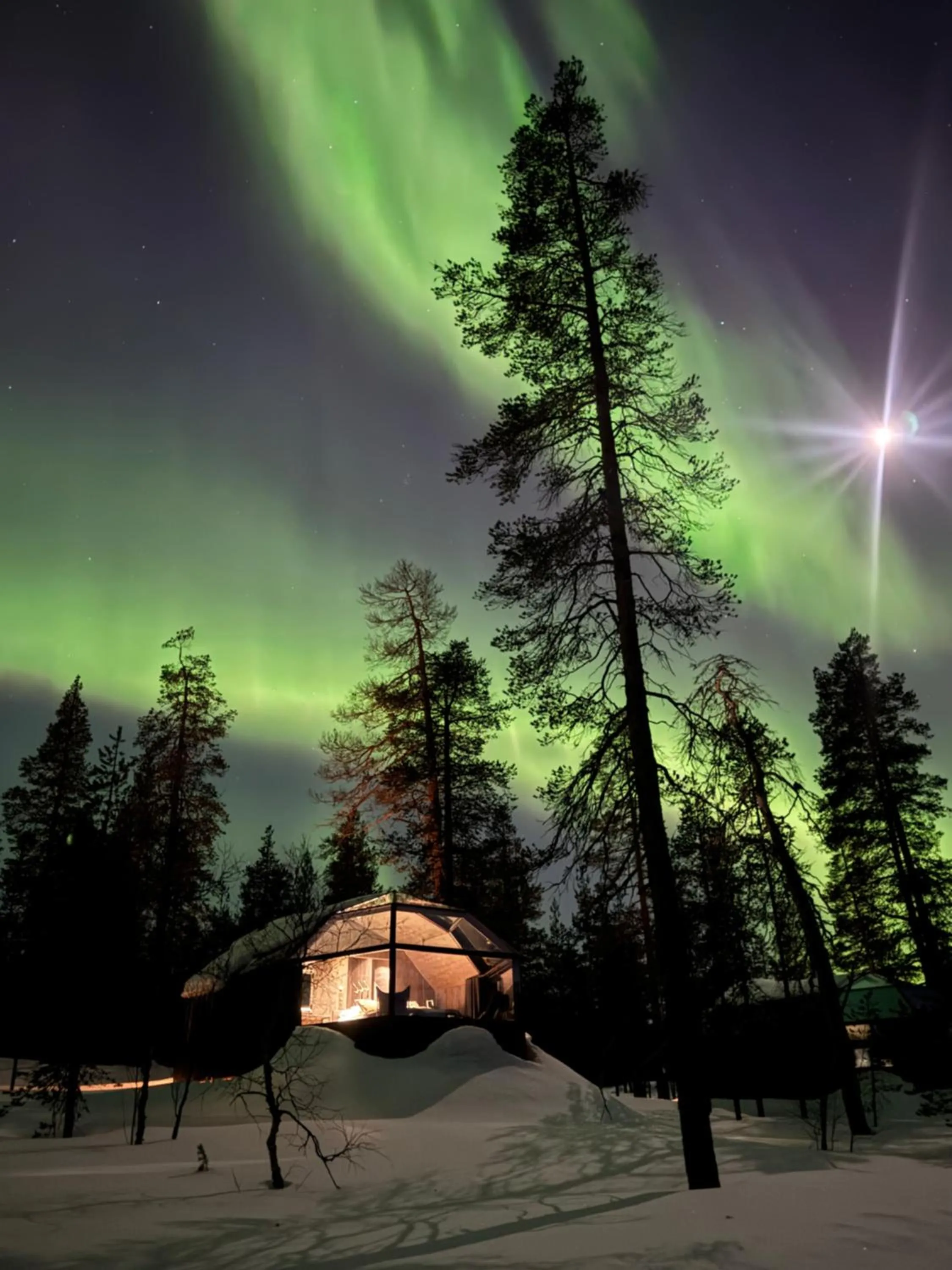 Property building in Aurora Queen Resort Igloos