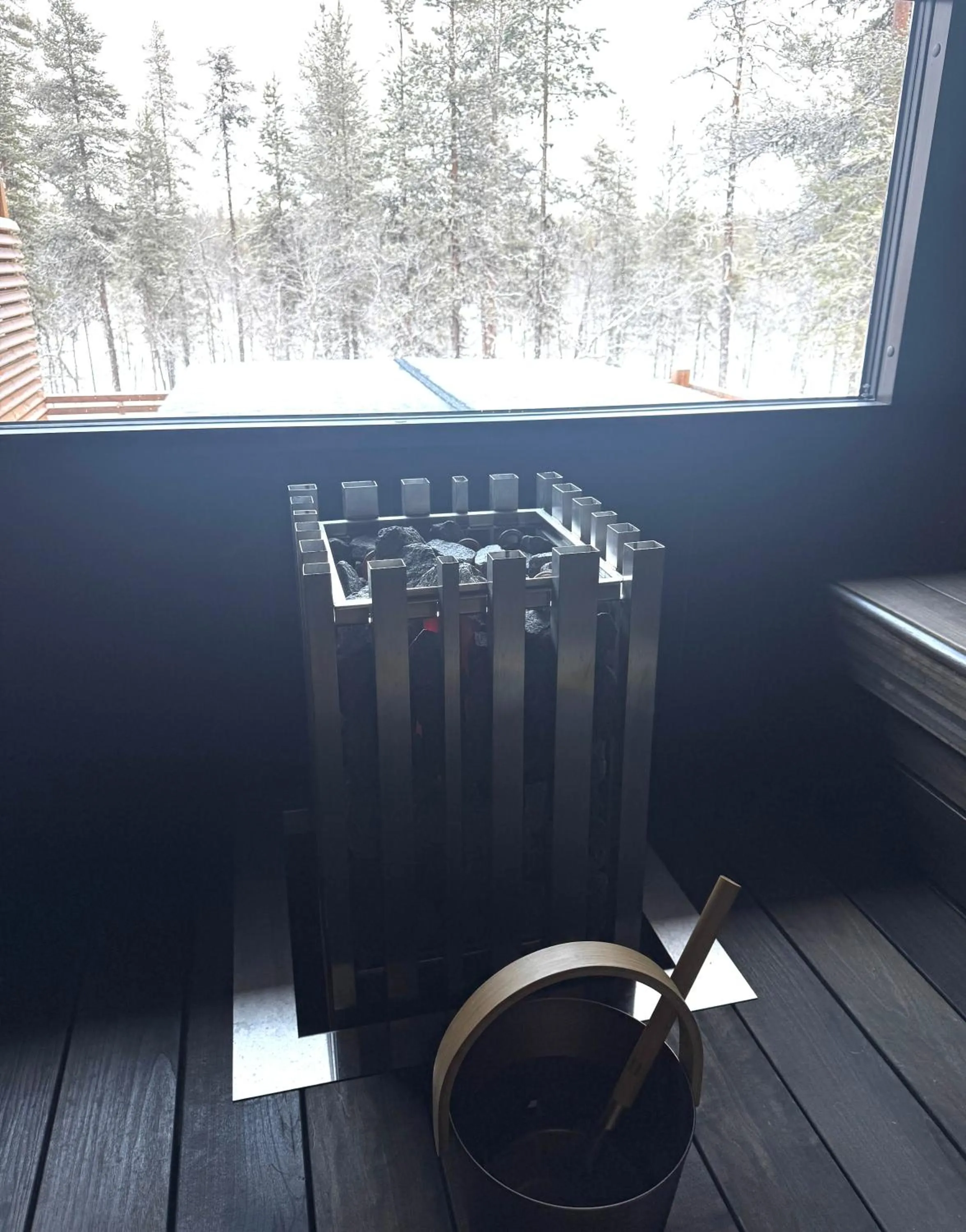 Sauna in Aurora Queen Resort Igloos