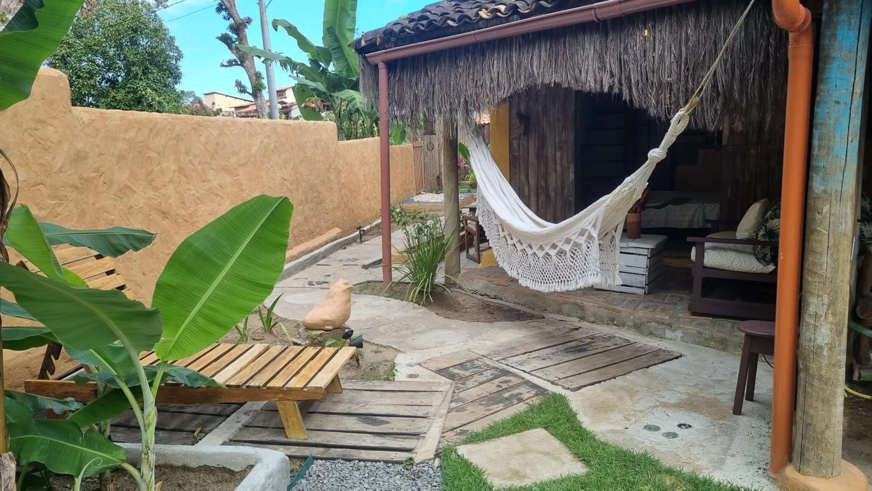 Patio in Casa Namoa Pousada