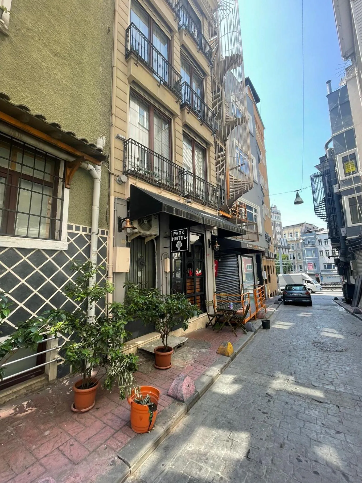 Quiet street view in TAKSiM PARK HOTEL