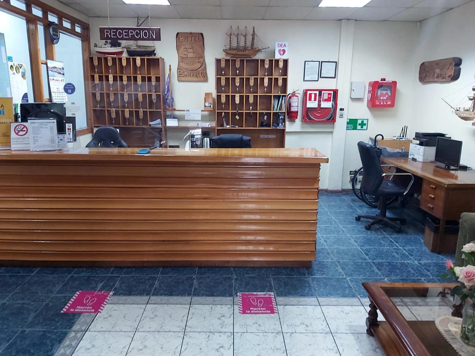 Lobby or reception in Hotel Esmeralda