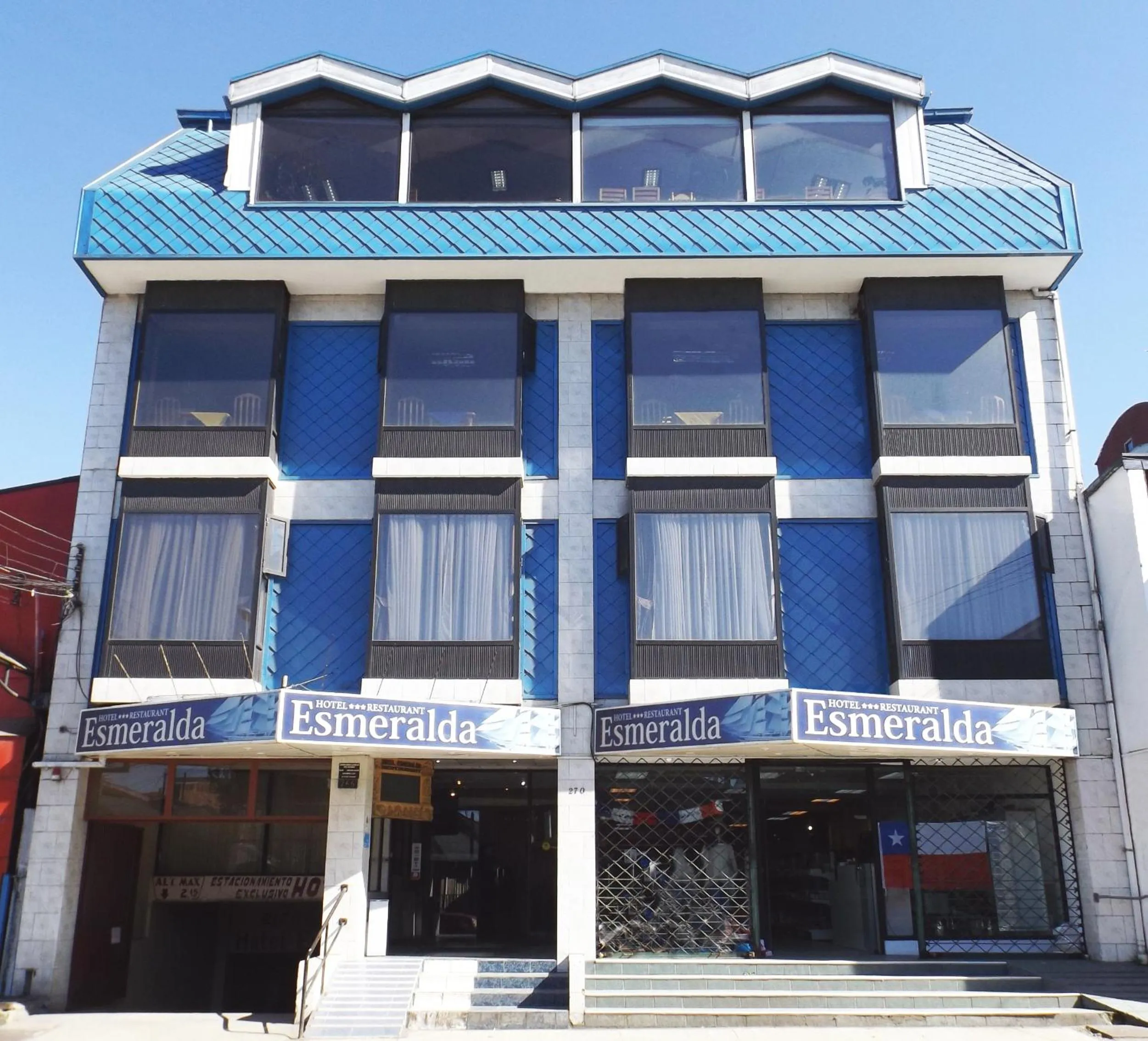 Property building in Hotel Esmeralda