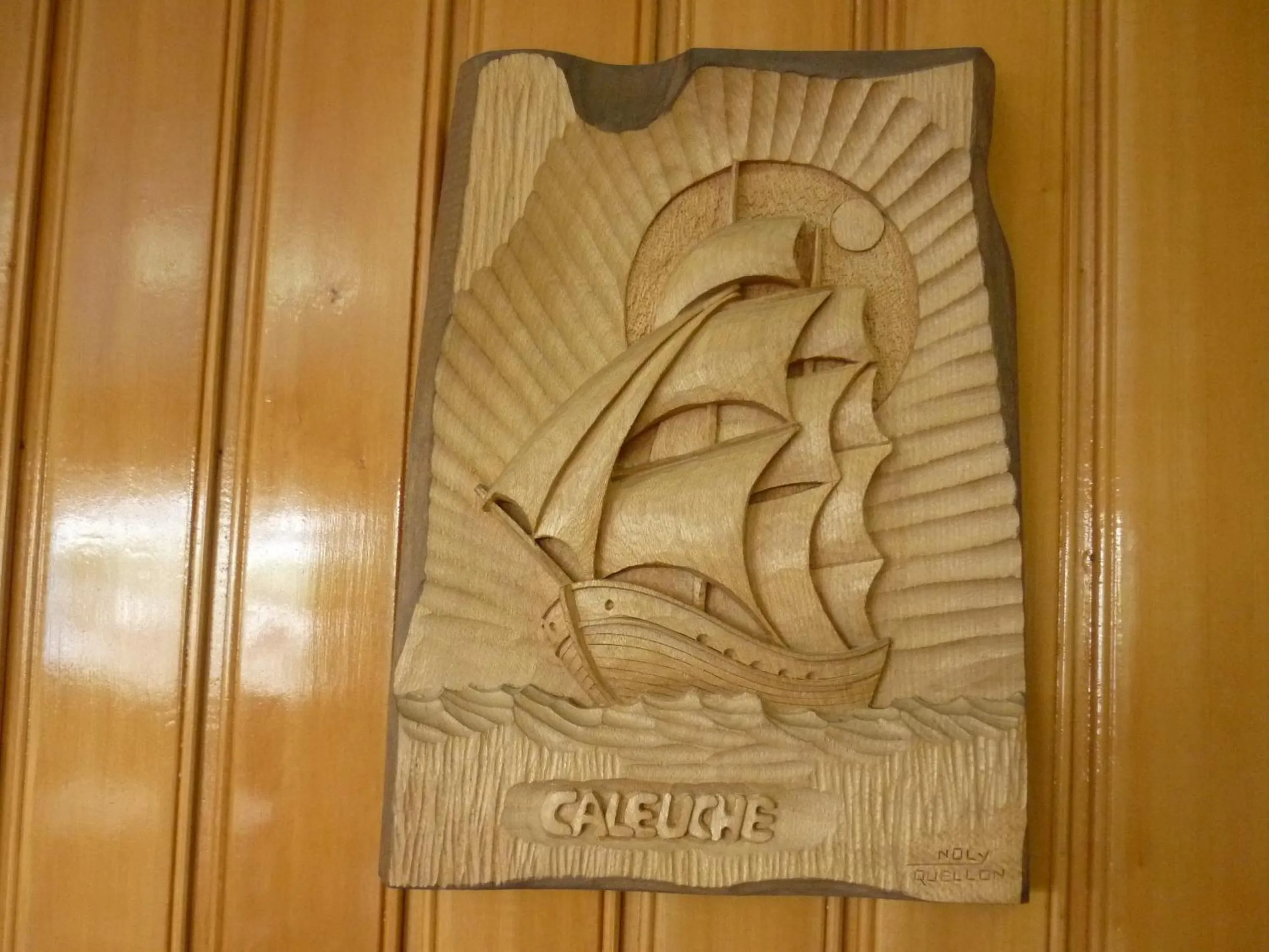 Decorative detail in Hotel Esmeralda