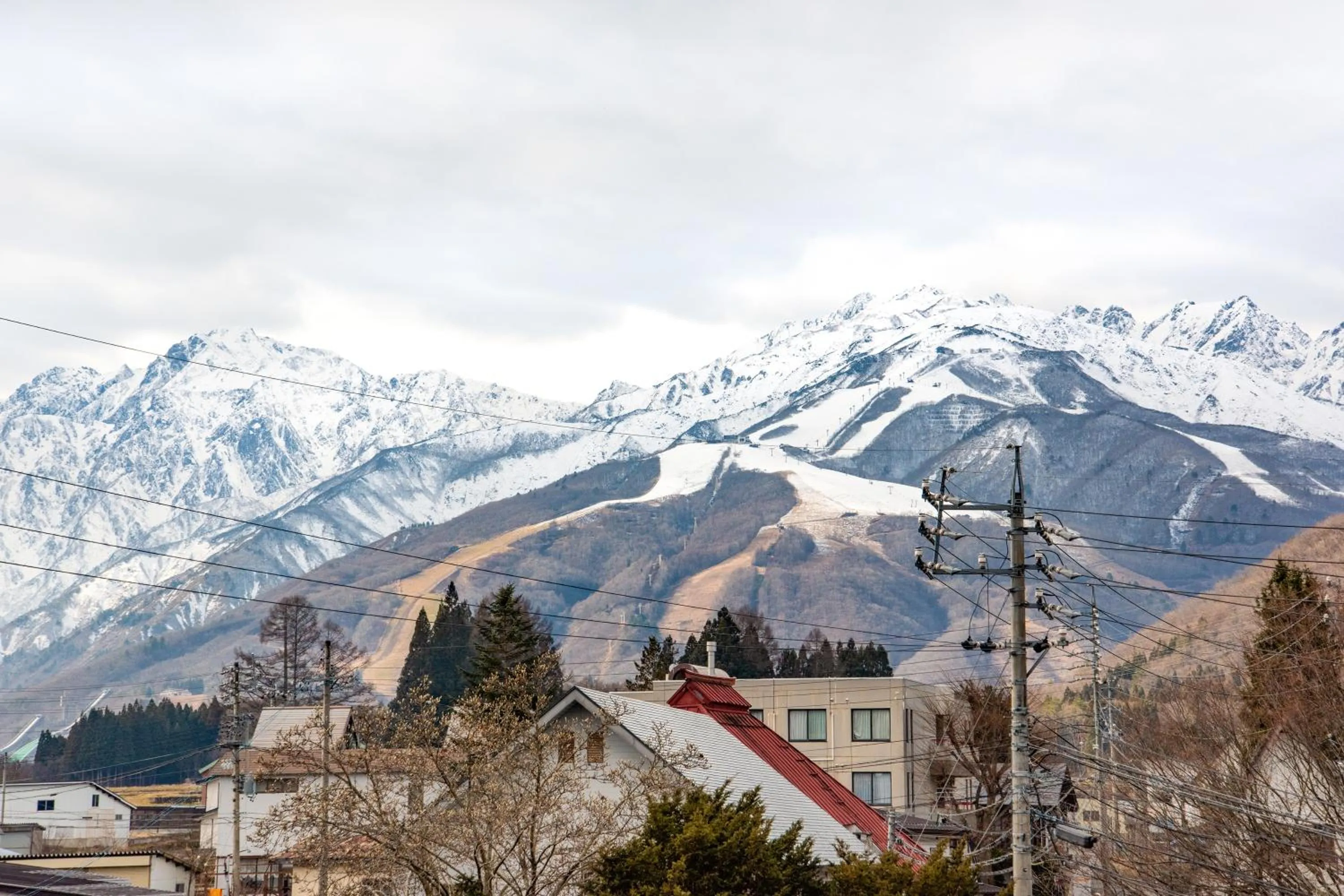 Mountain view in Hotel La Montagne Furuhata