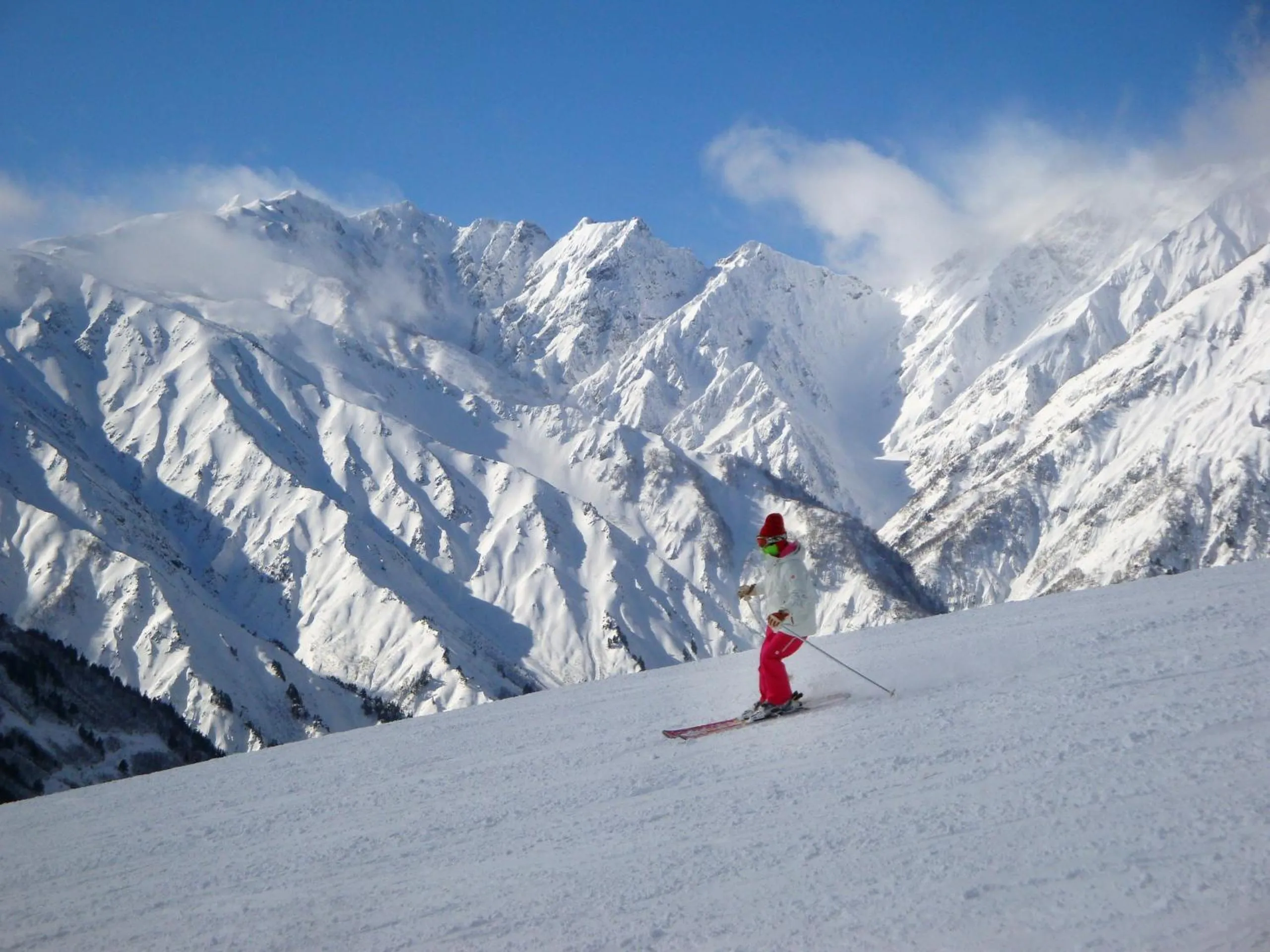 Skiing in Hotel La Montagne Furuhata