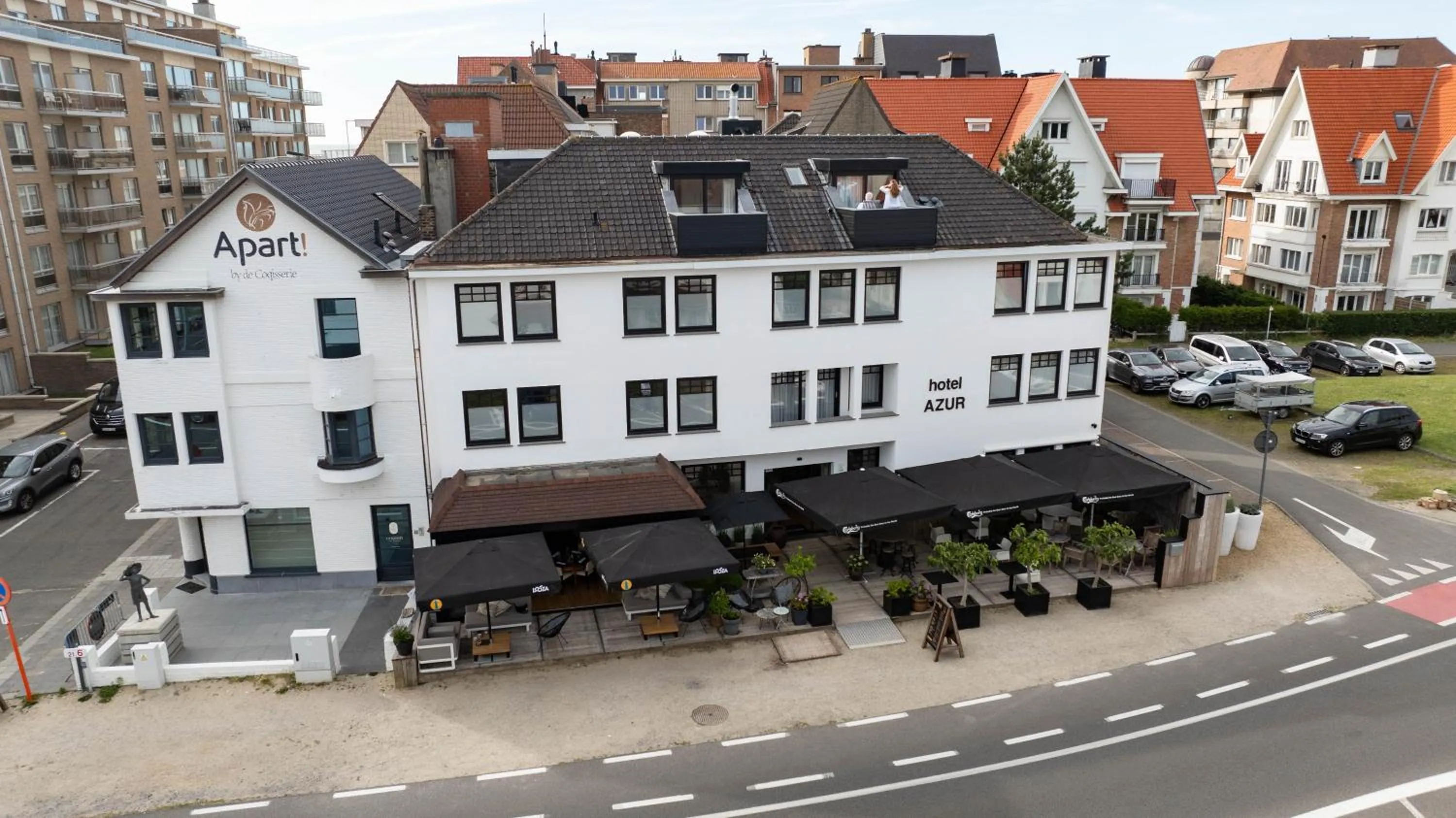 Property building in Boutique Hotel Azur