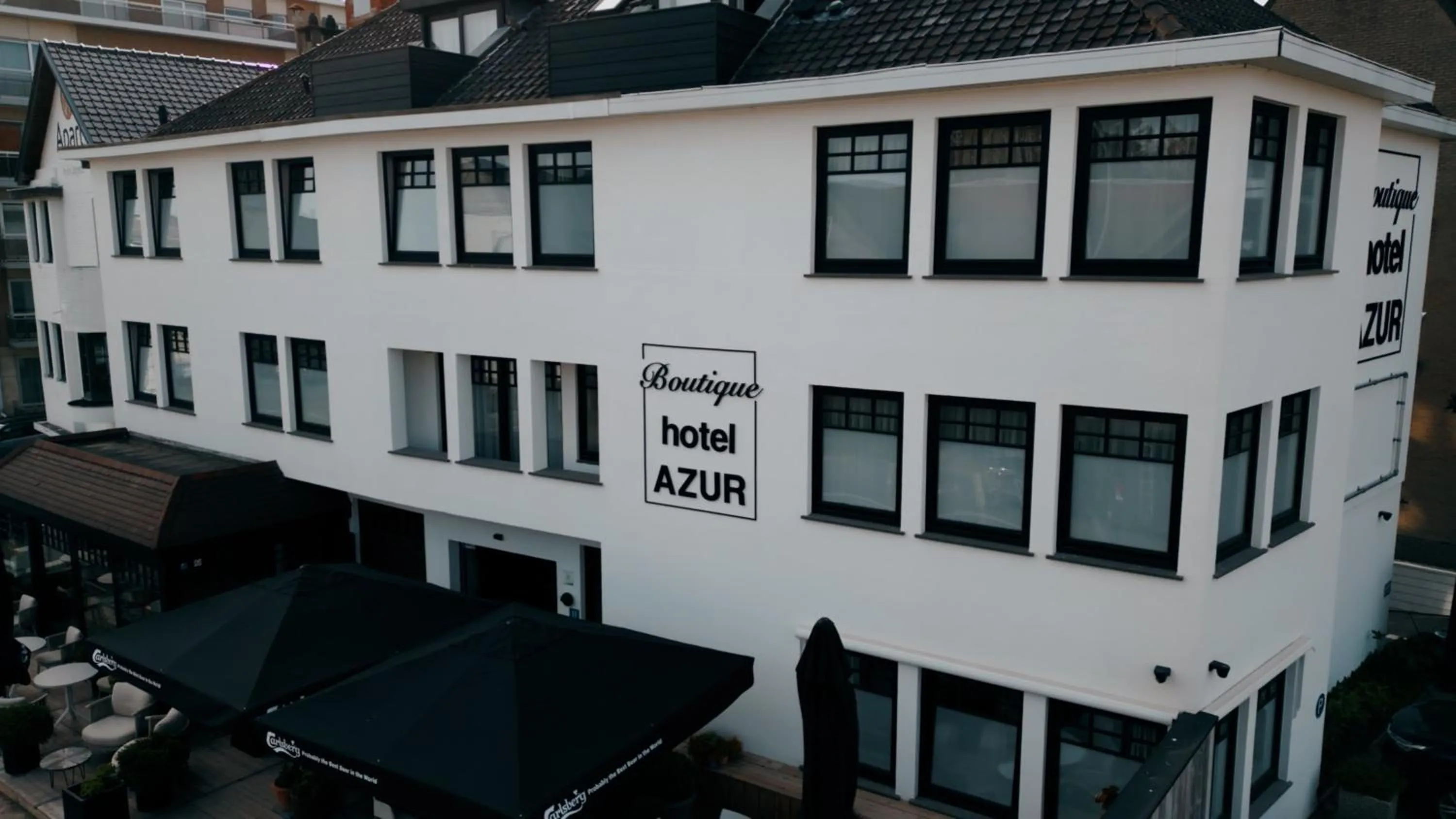 Property building in Boutique Hotel Azur
