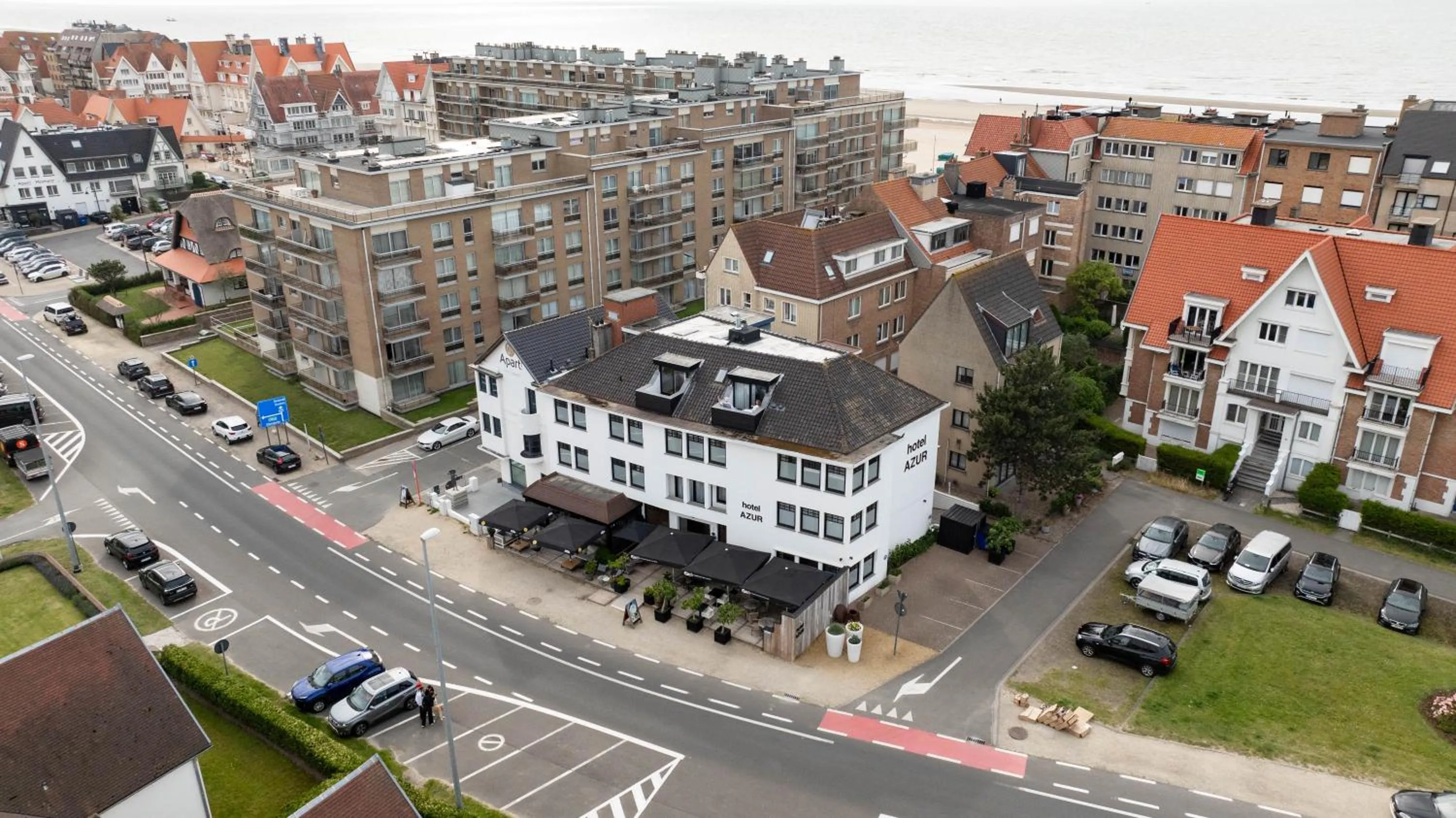 Property building in Boutique Hotel Azur