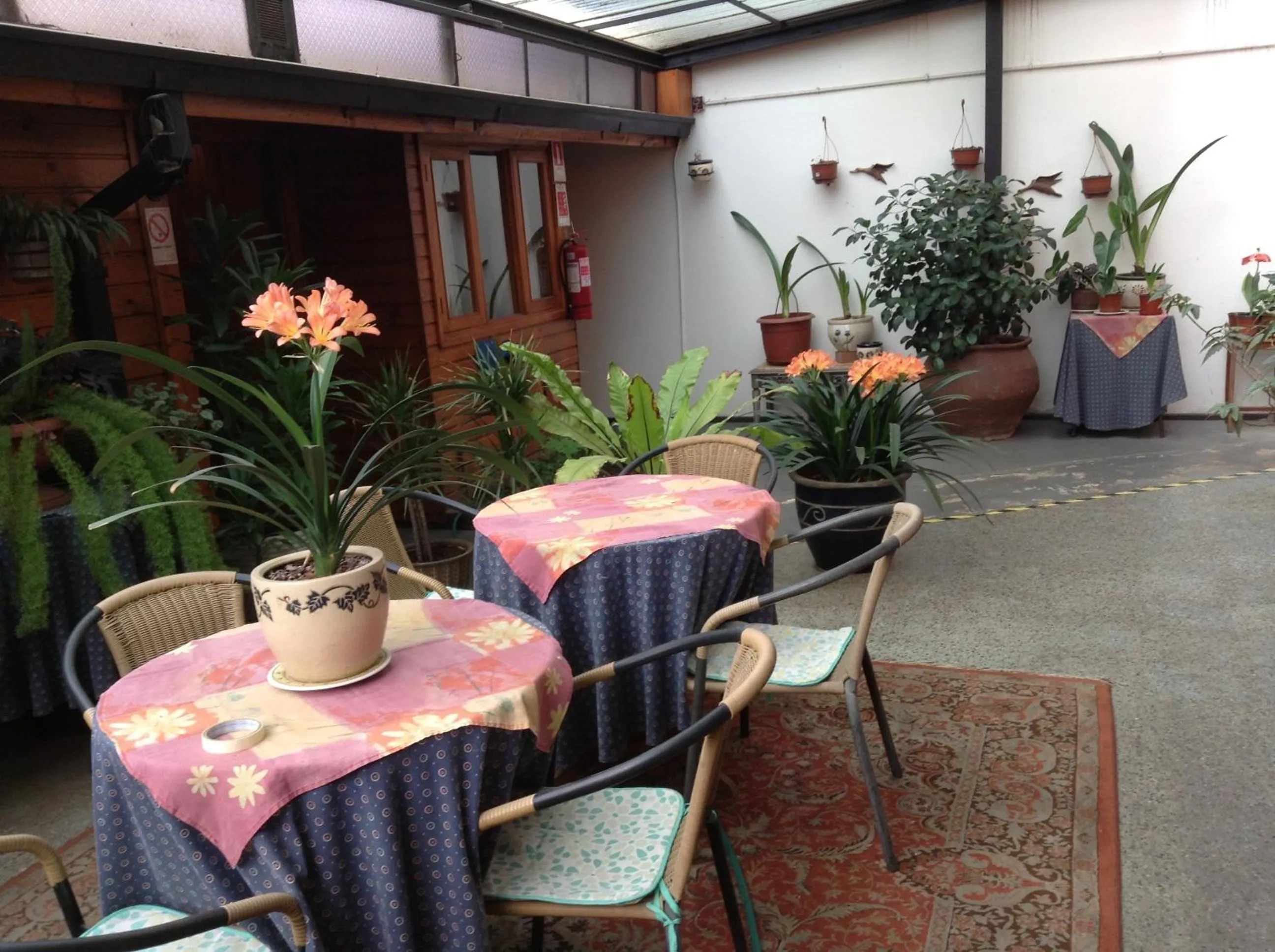 Lobby or reception in Hotel Luanco