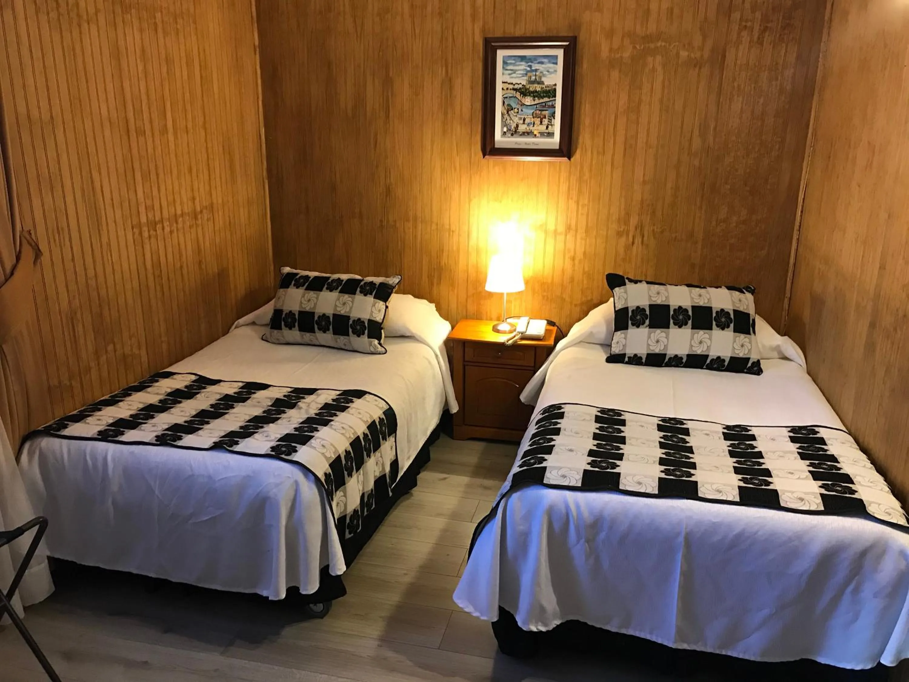Bed in Hotel Luanco