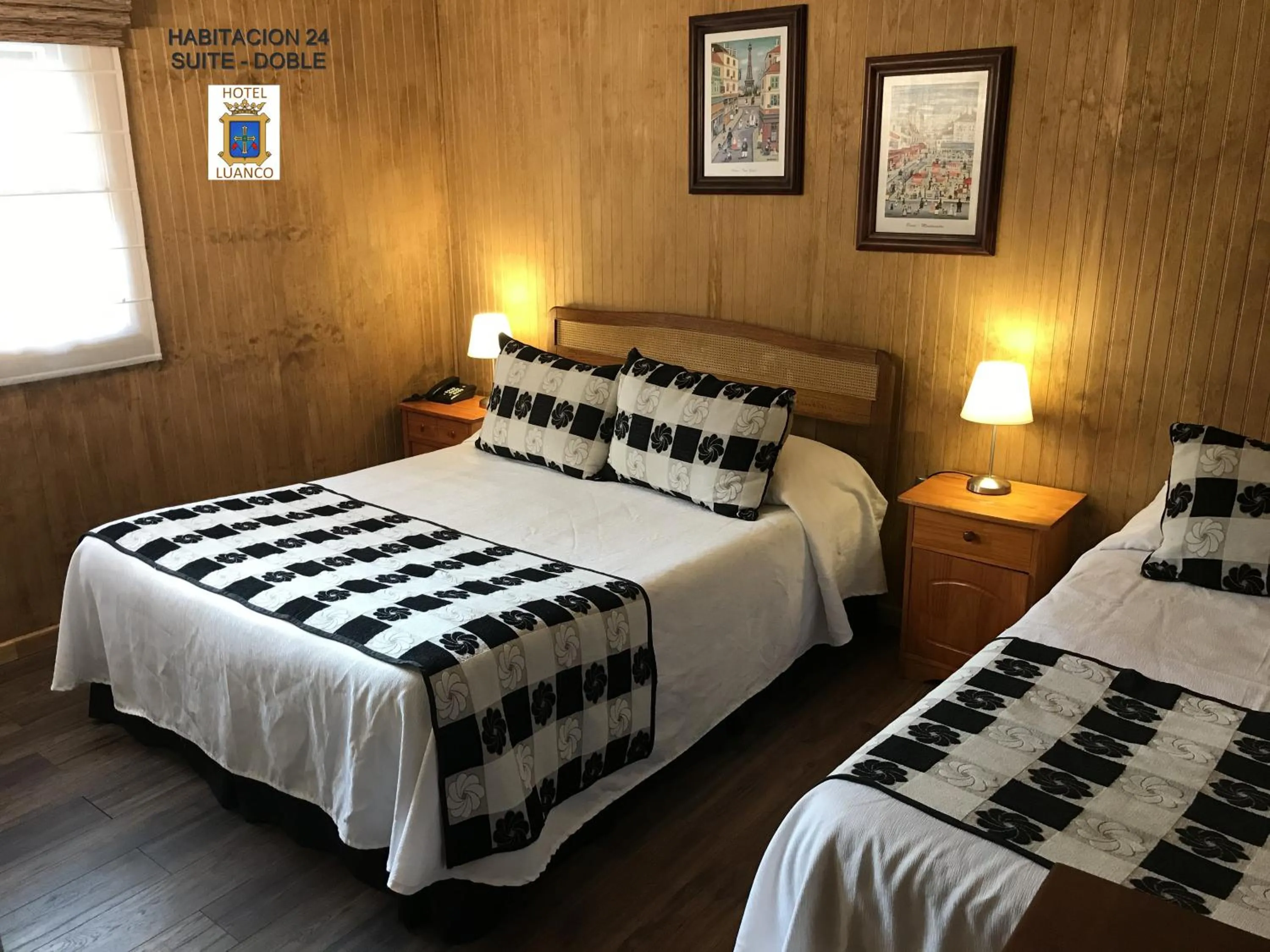 Bedroom, Bed in Hotel Luanco