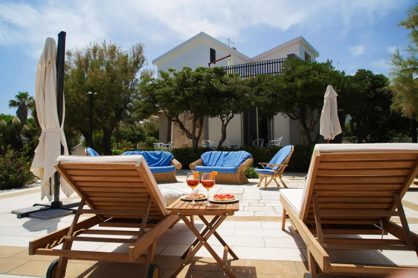 Patio in Aurelia Sea View