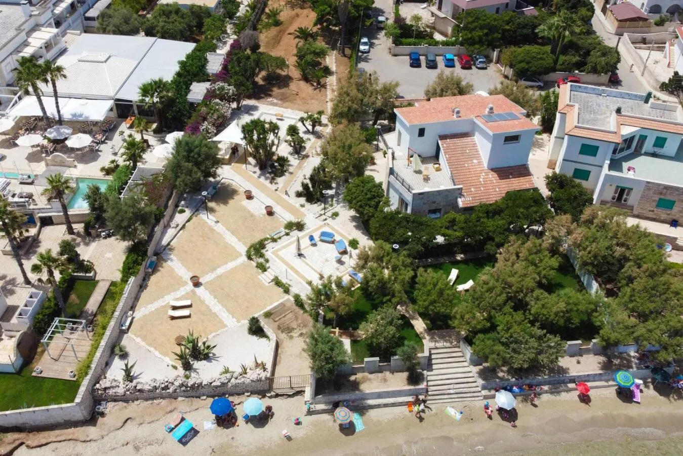 Bird's eye view in Aurelia Sea View