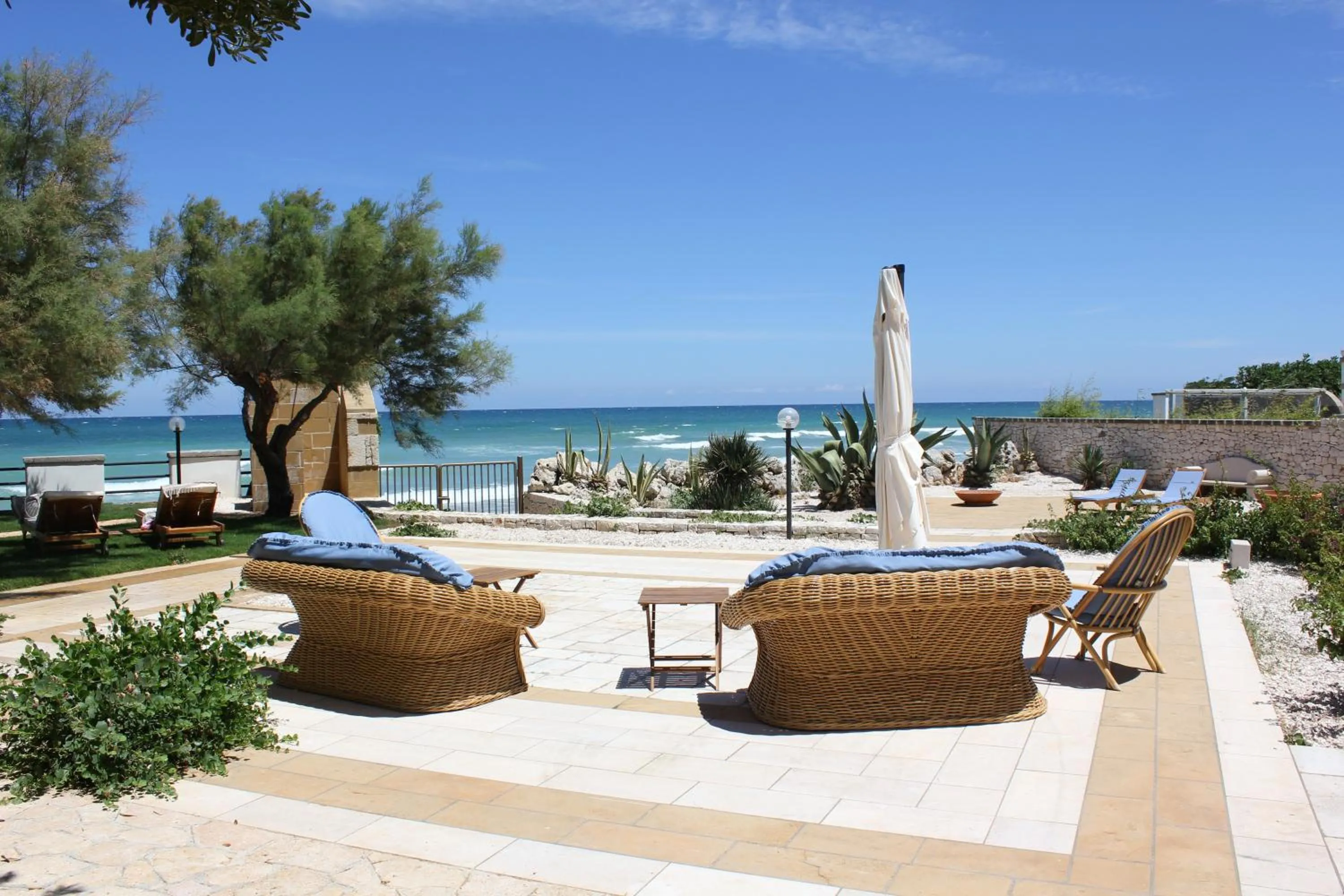 Patio in Aurelia Sea View