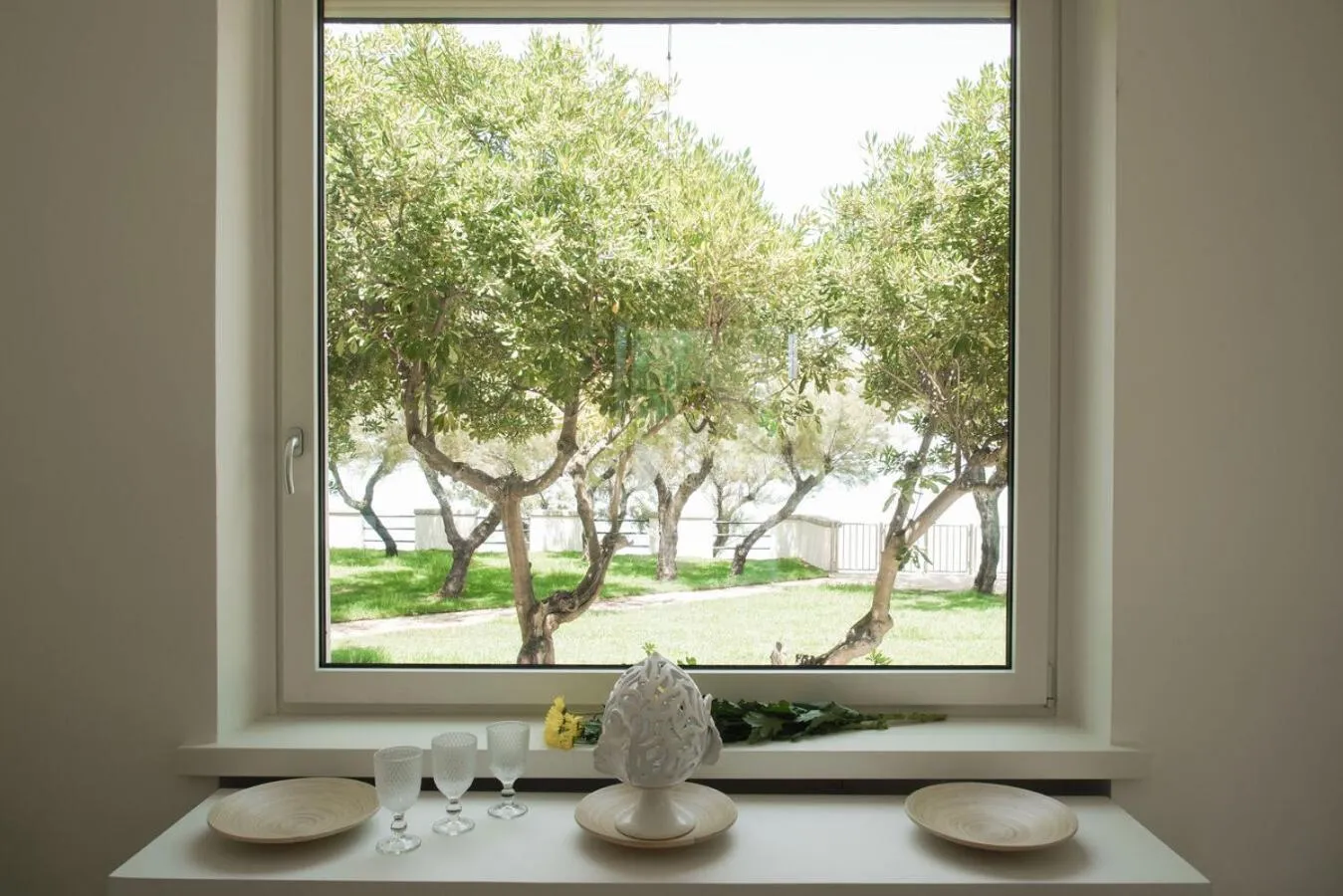 Garden view in Aurelia Sea View