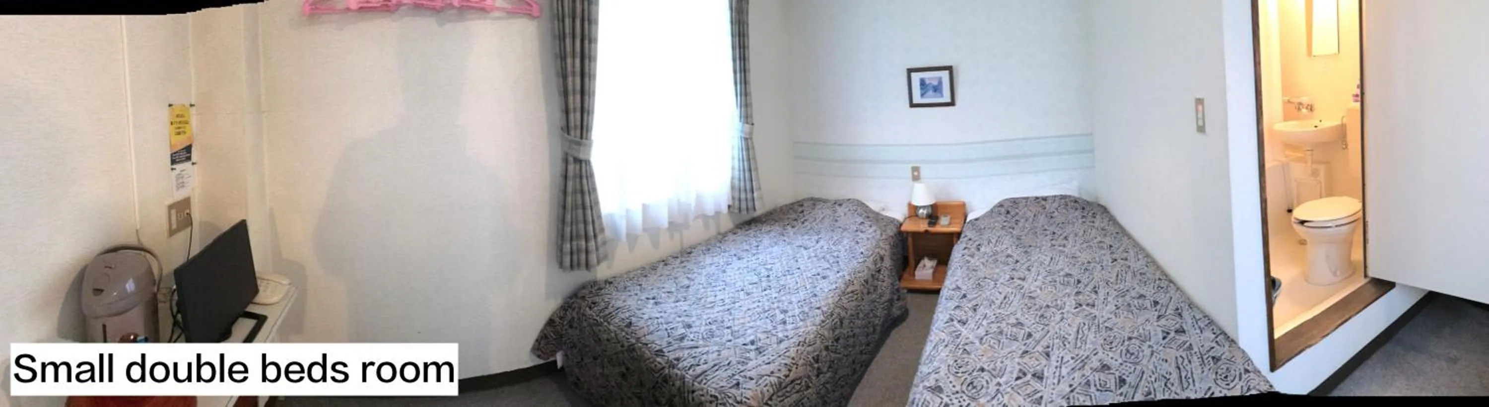 Bed in Hakuba King Hotel