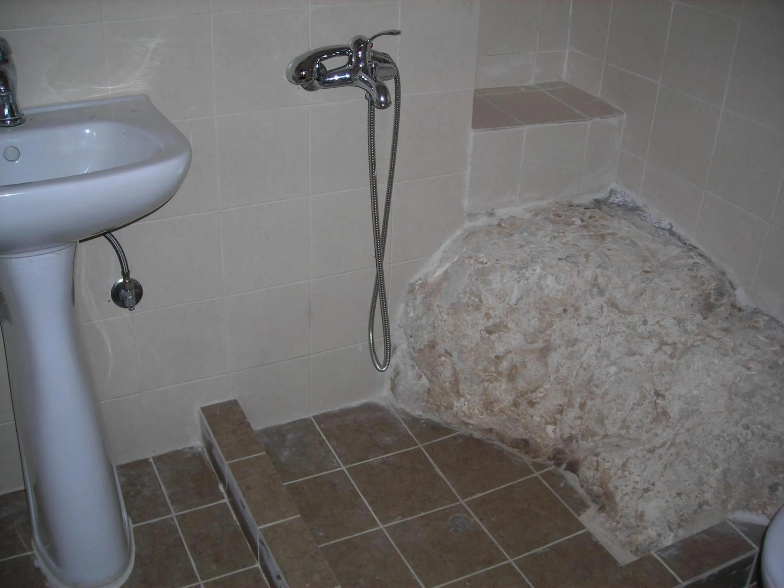 Shower in Patriko Traditional Stone Houses