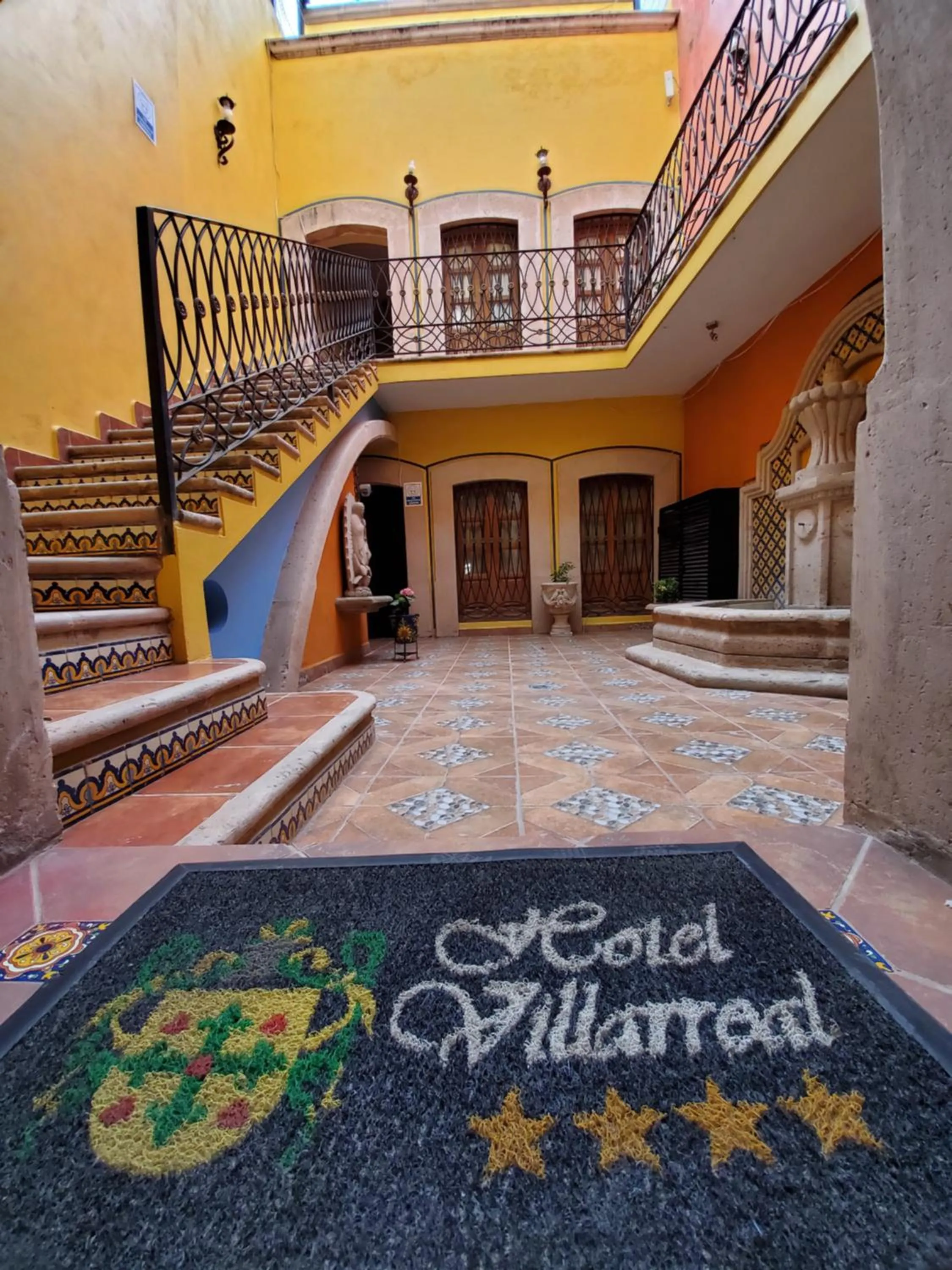 Facade/entrance in Hotel Villarreal
