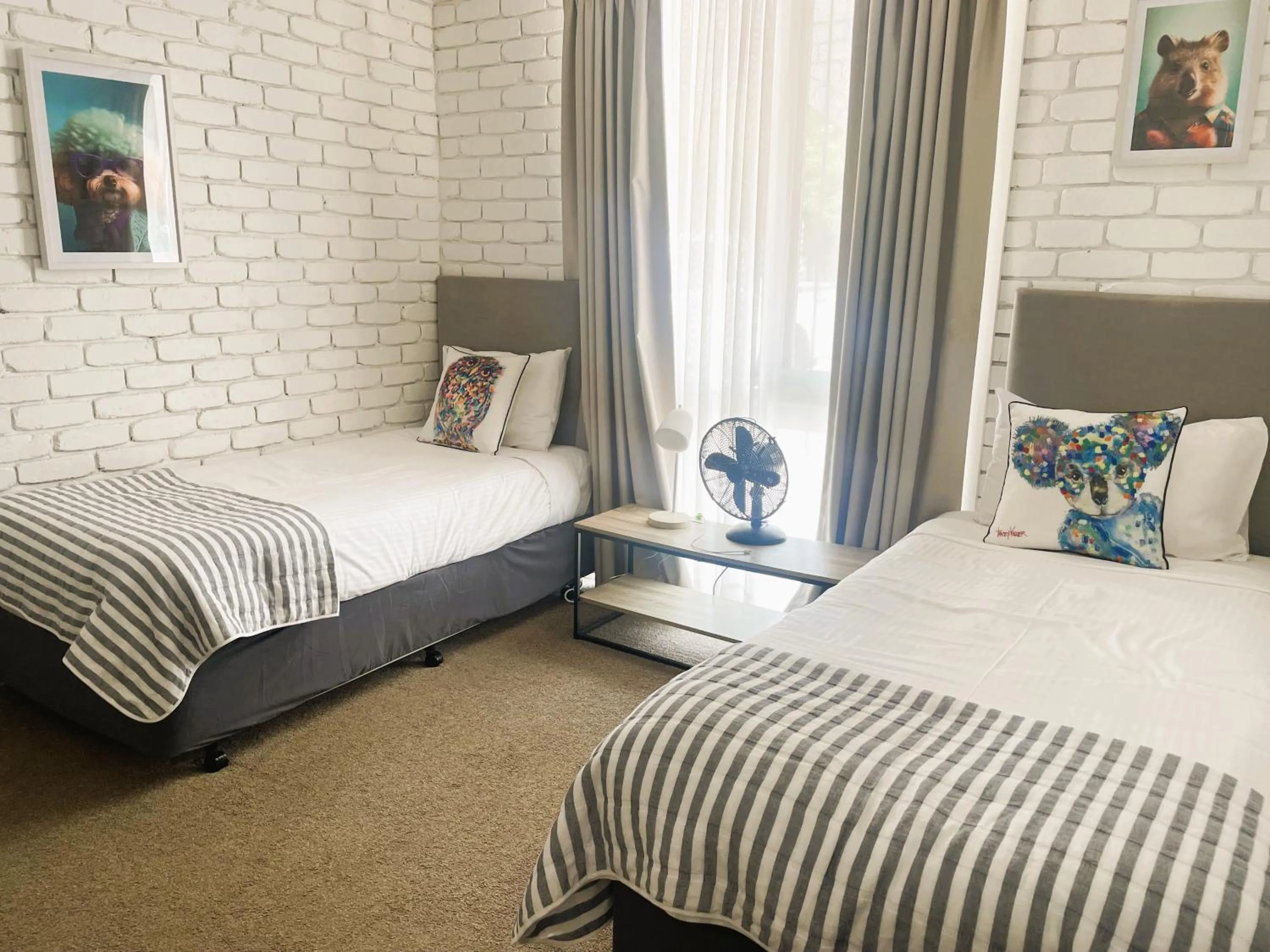 Bed in Mulwala Resort