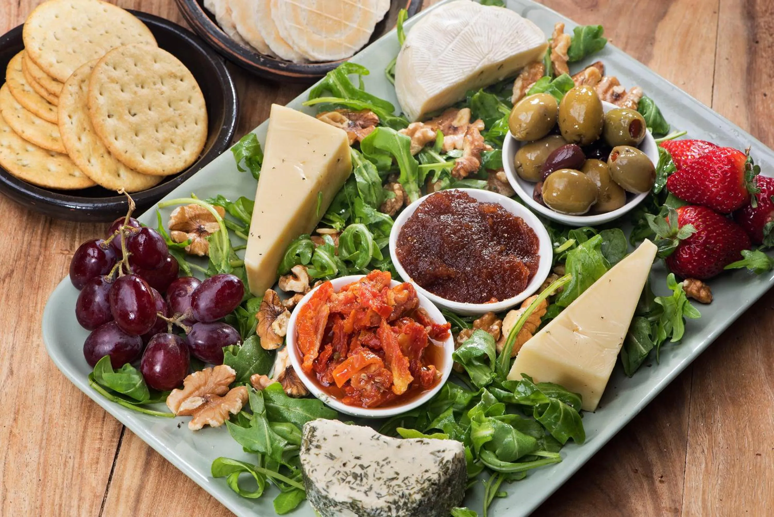 Food in Linden Gardens Rainforest Retreat