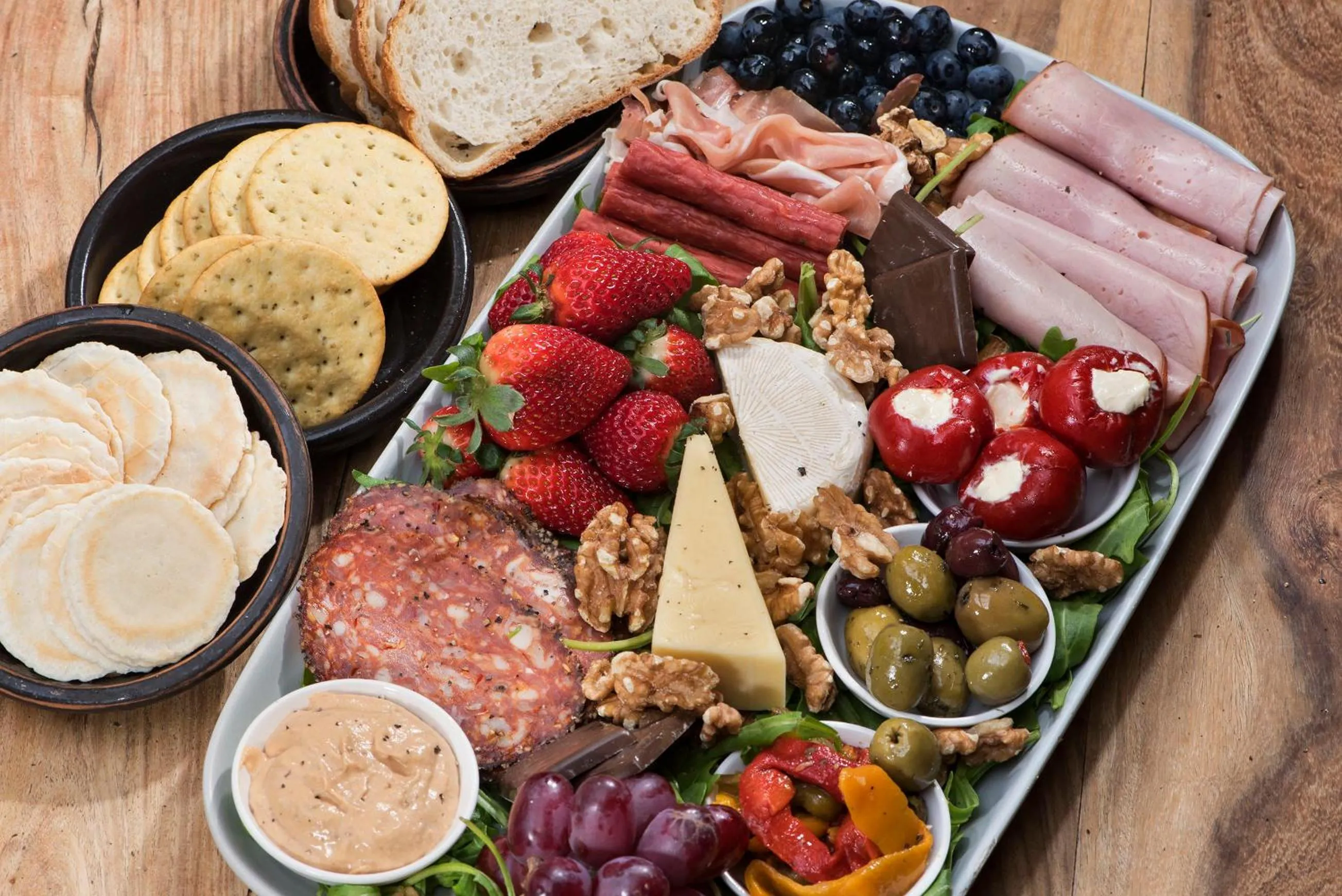 Food in Linden Gardens Rainforest Retreat